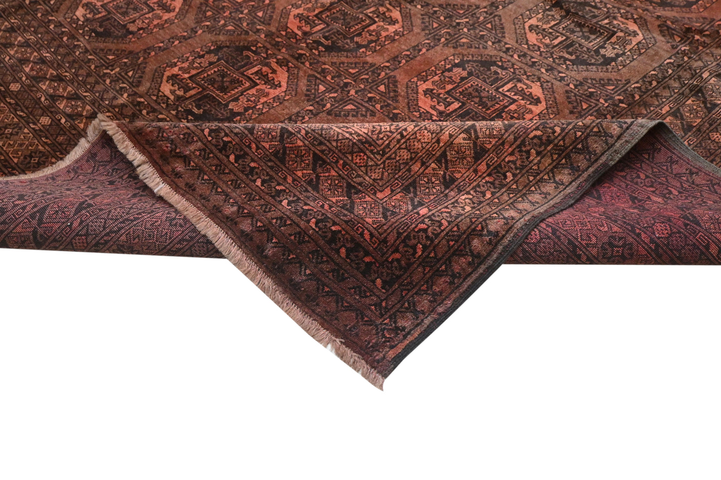 Antique Turkmen Ersari Rug