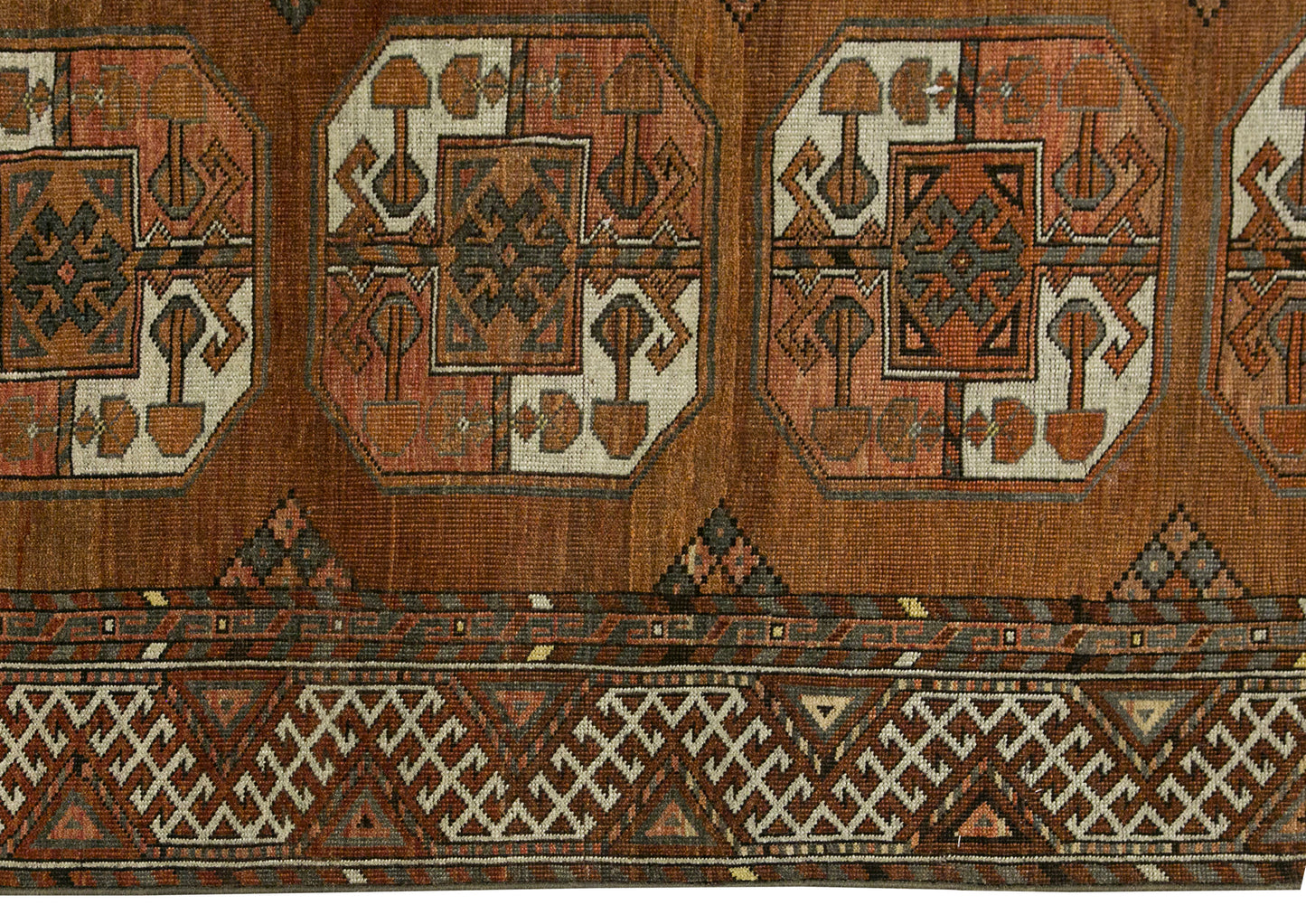 Antique Turkmen Ersari Rug