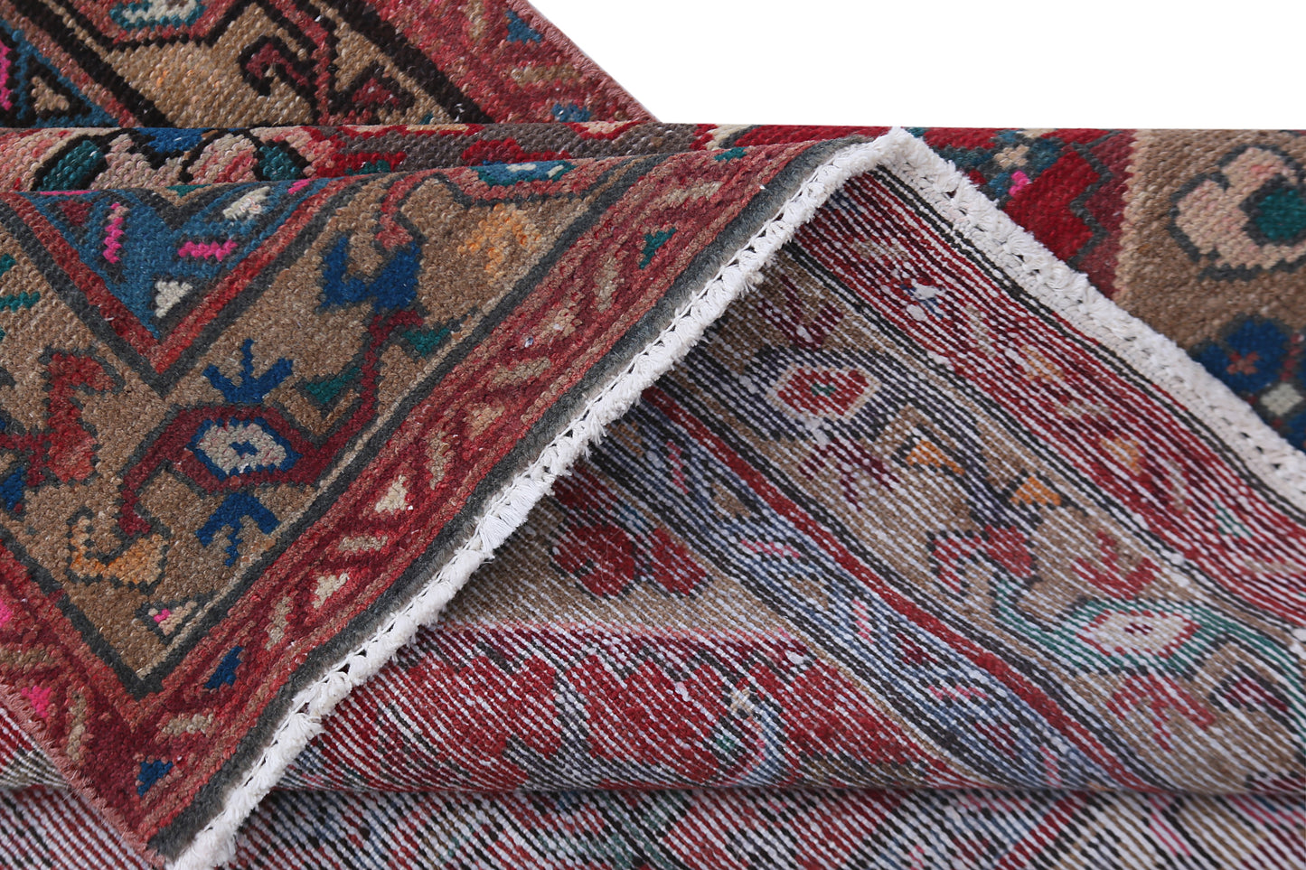 Vintage Persian Qashqai Runner