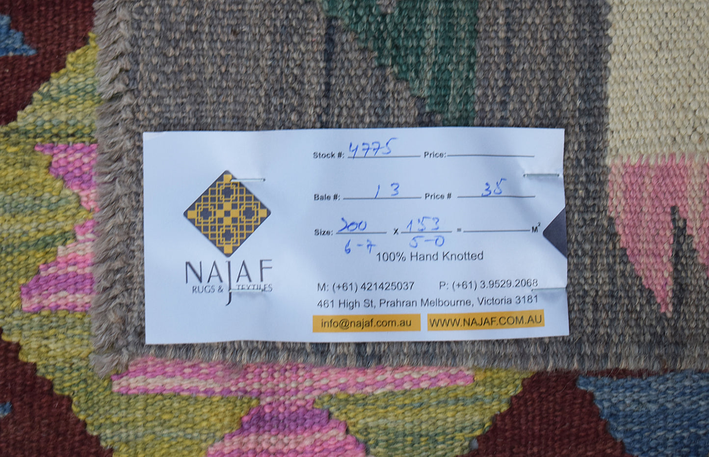 Afghan Maimana Kilim