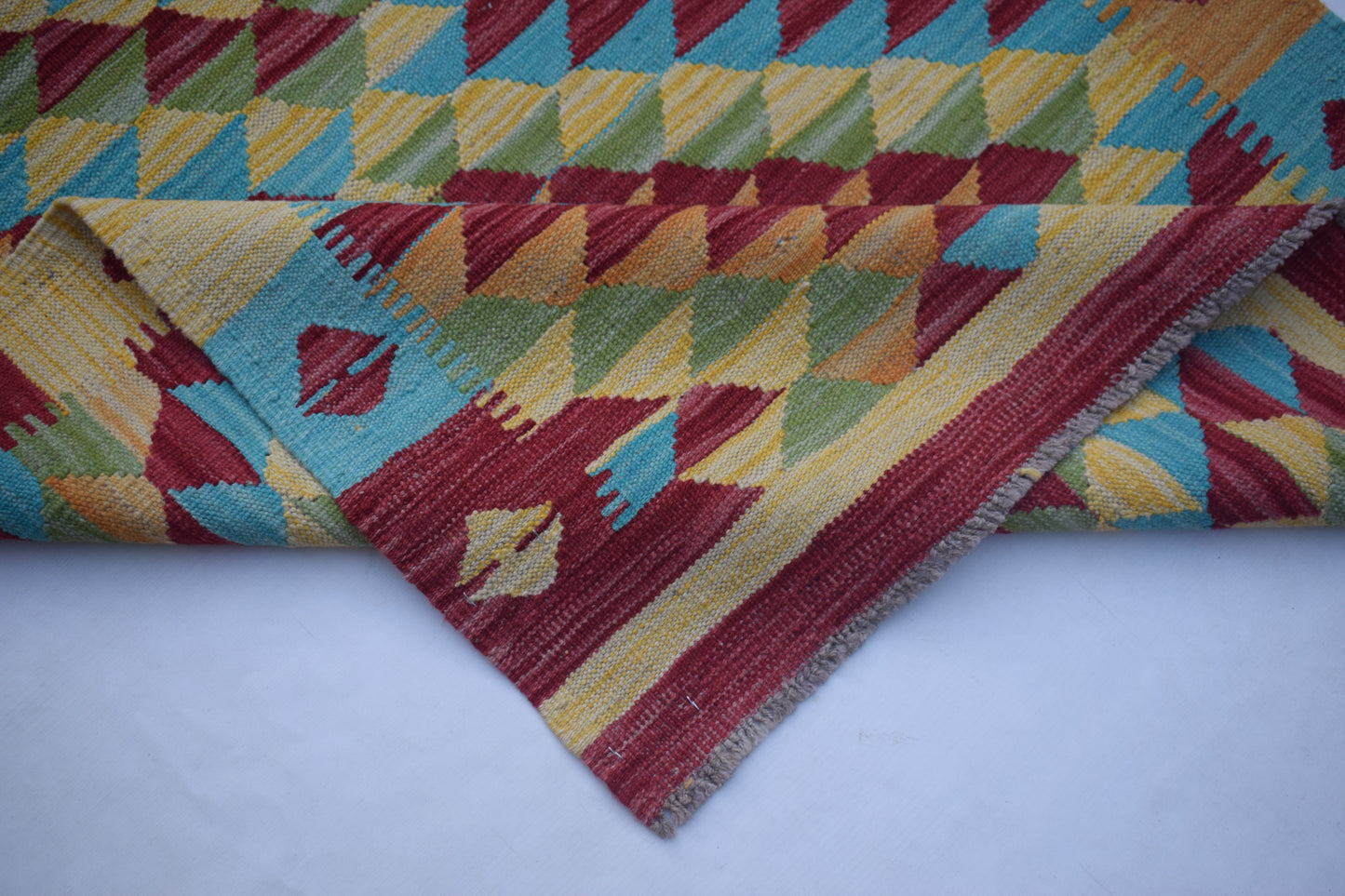Afghan Maimana Kilim Runner