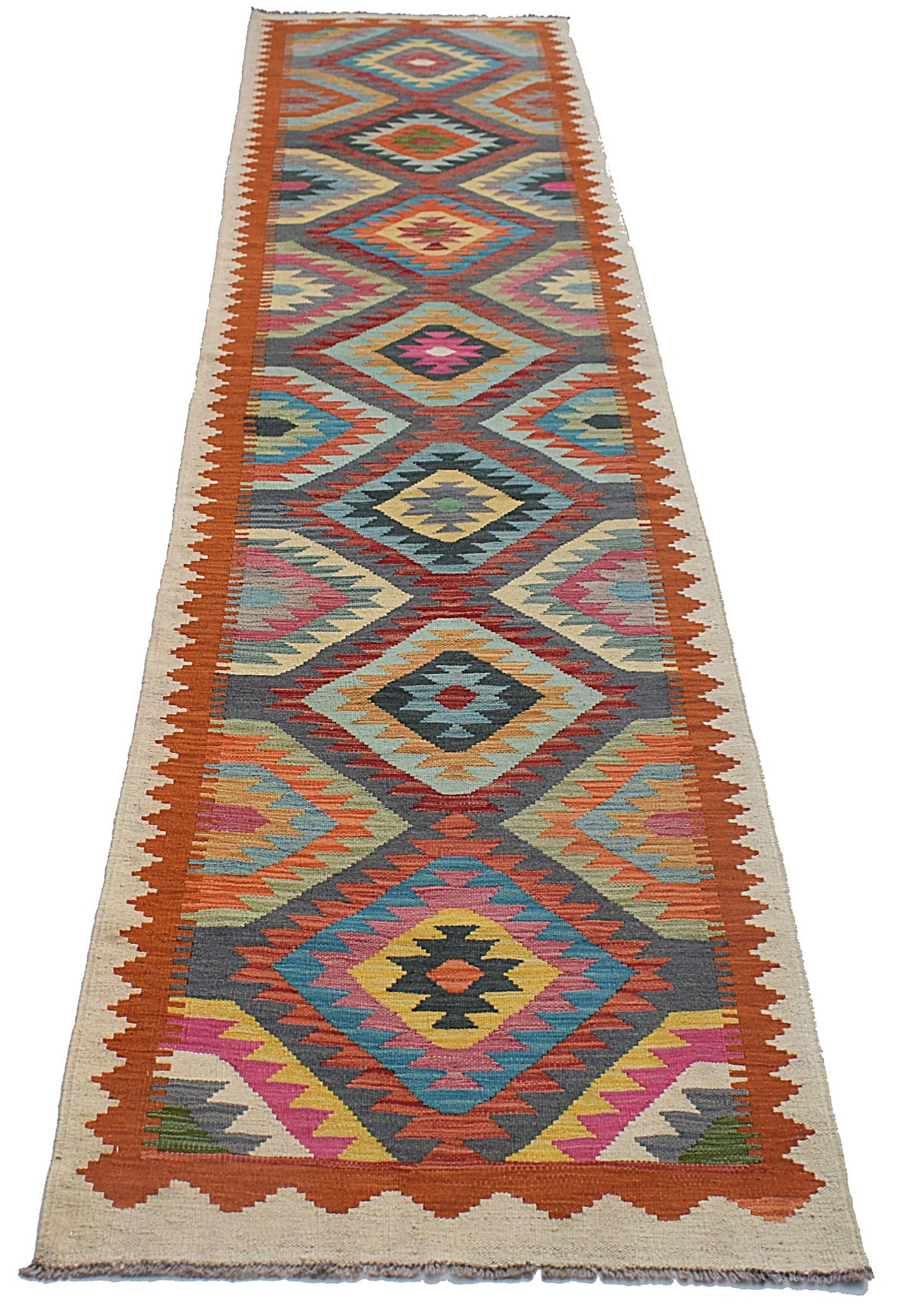 Afghan Maimana Kilim Runner