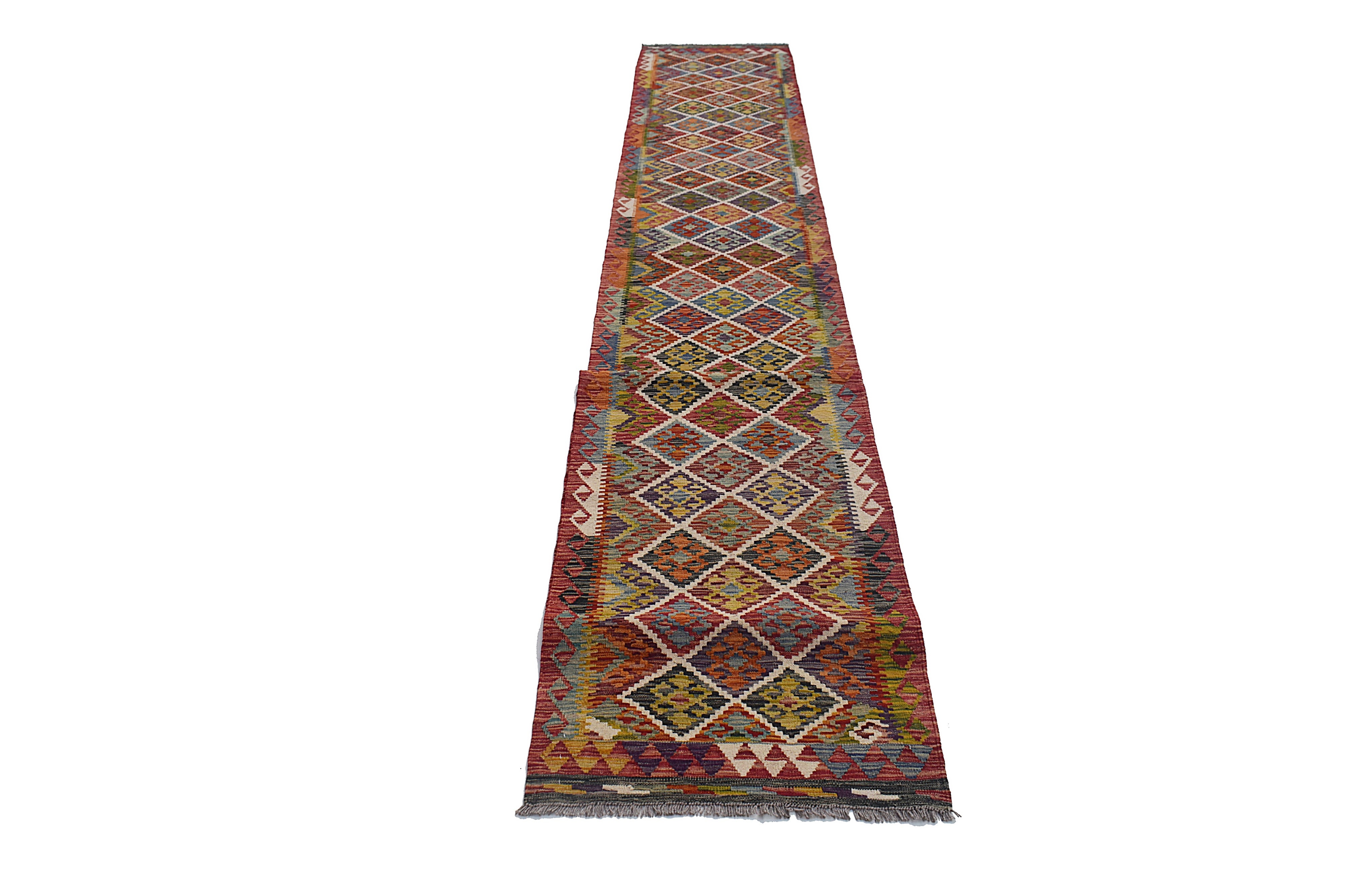 Afghan Maimana Kilim Runner