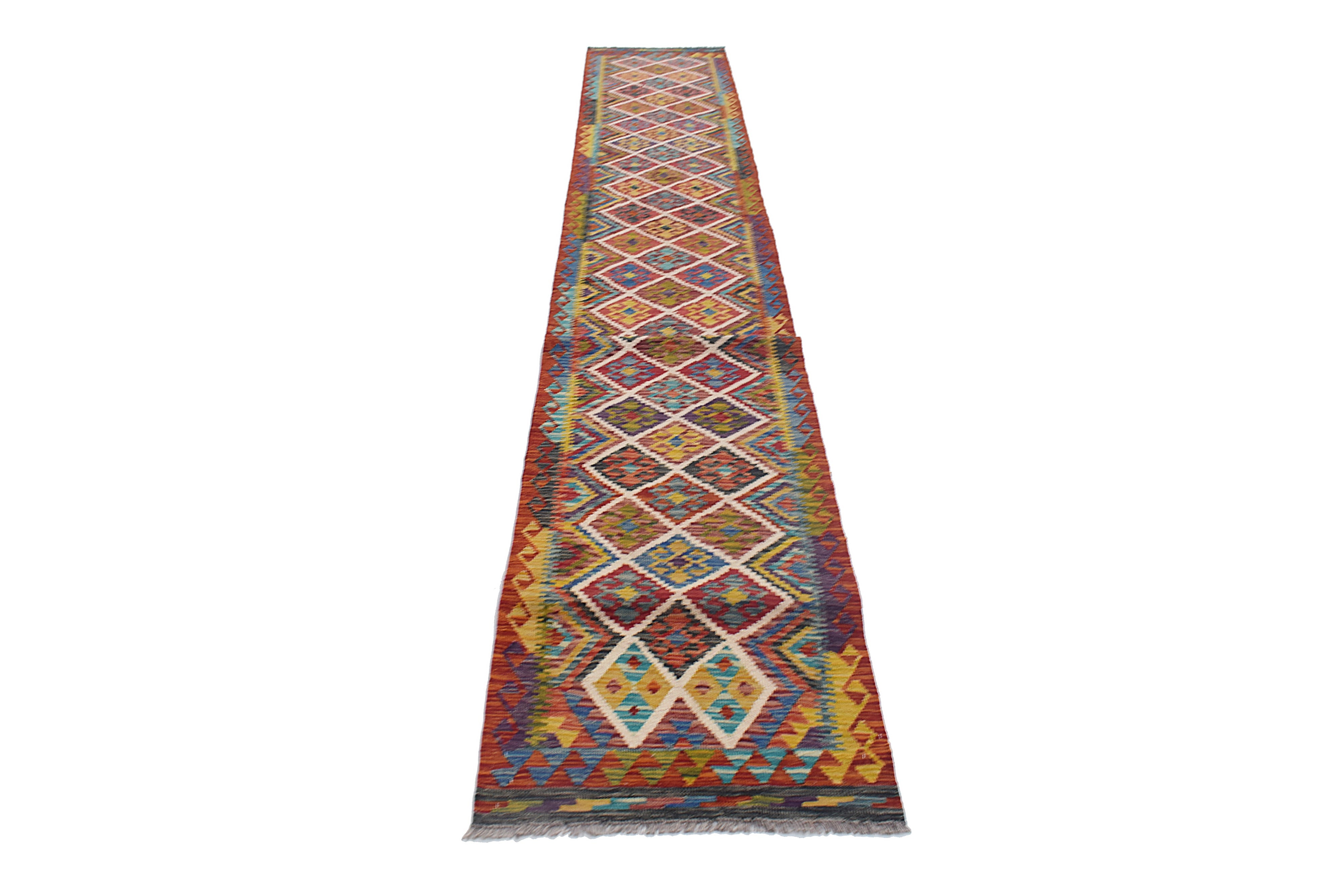Afghan Maimana Kilim Runner