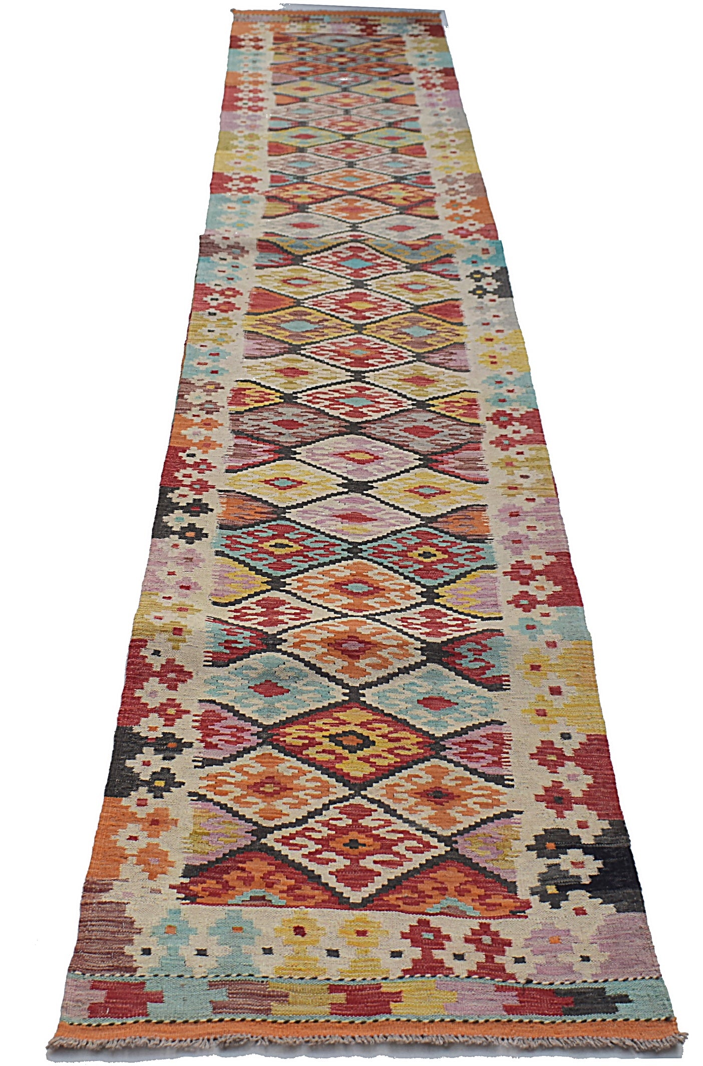 Afghan Maimana Kilim Runner
