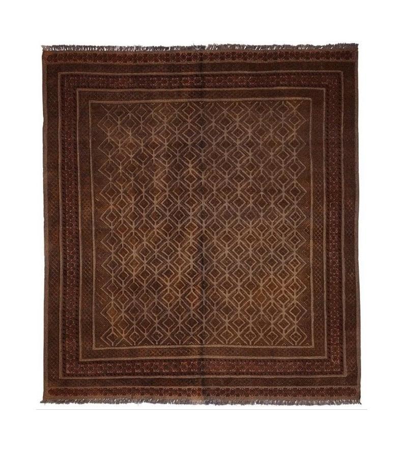Afghan Mashwani Rug – Overdyed