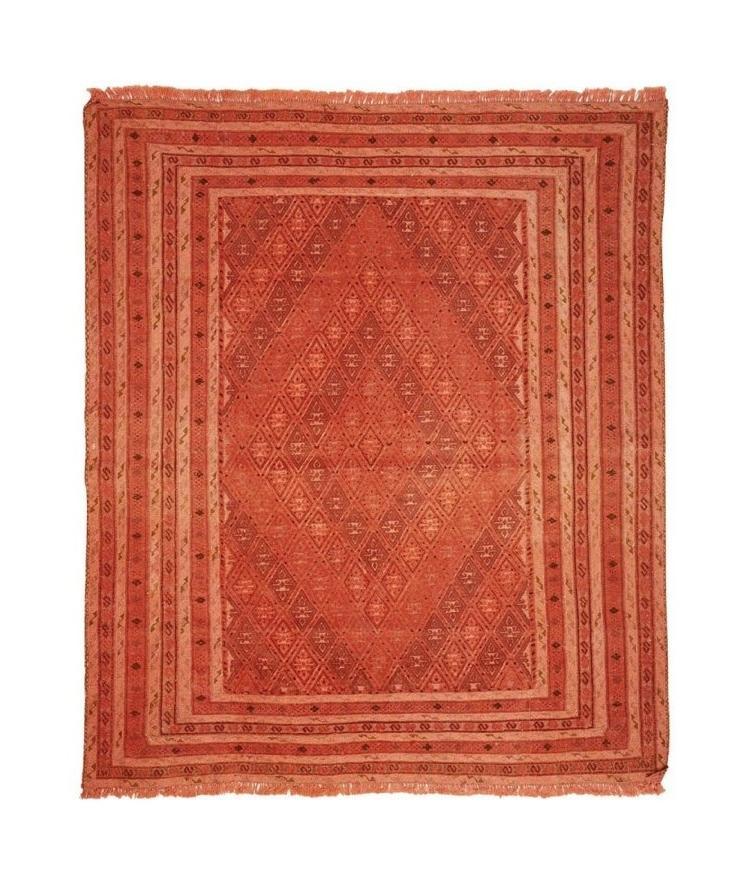 Afghan Mashwani Rug – Overdyed