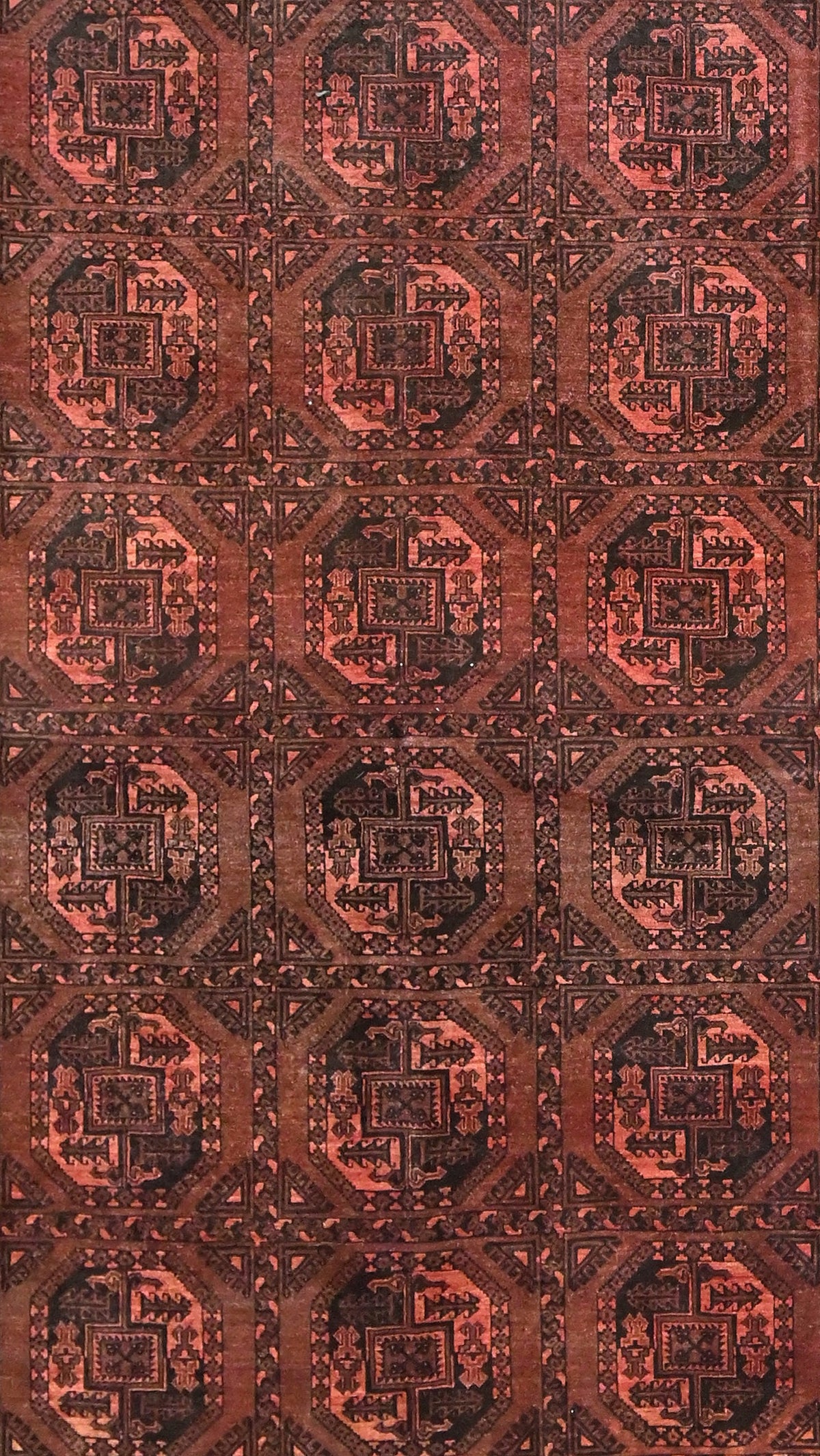 Antique Turkmen Ersari Rug