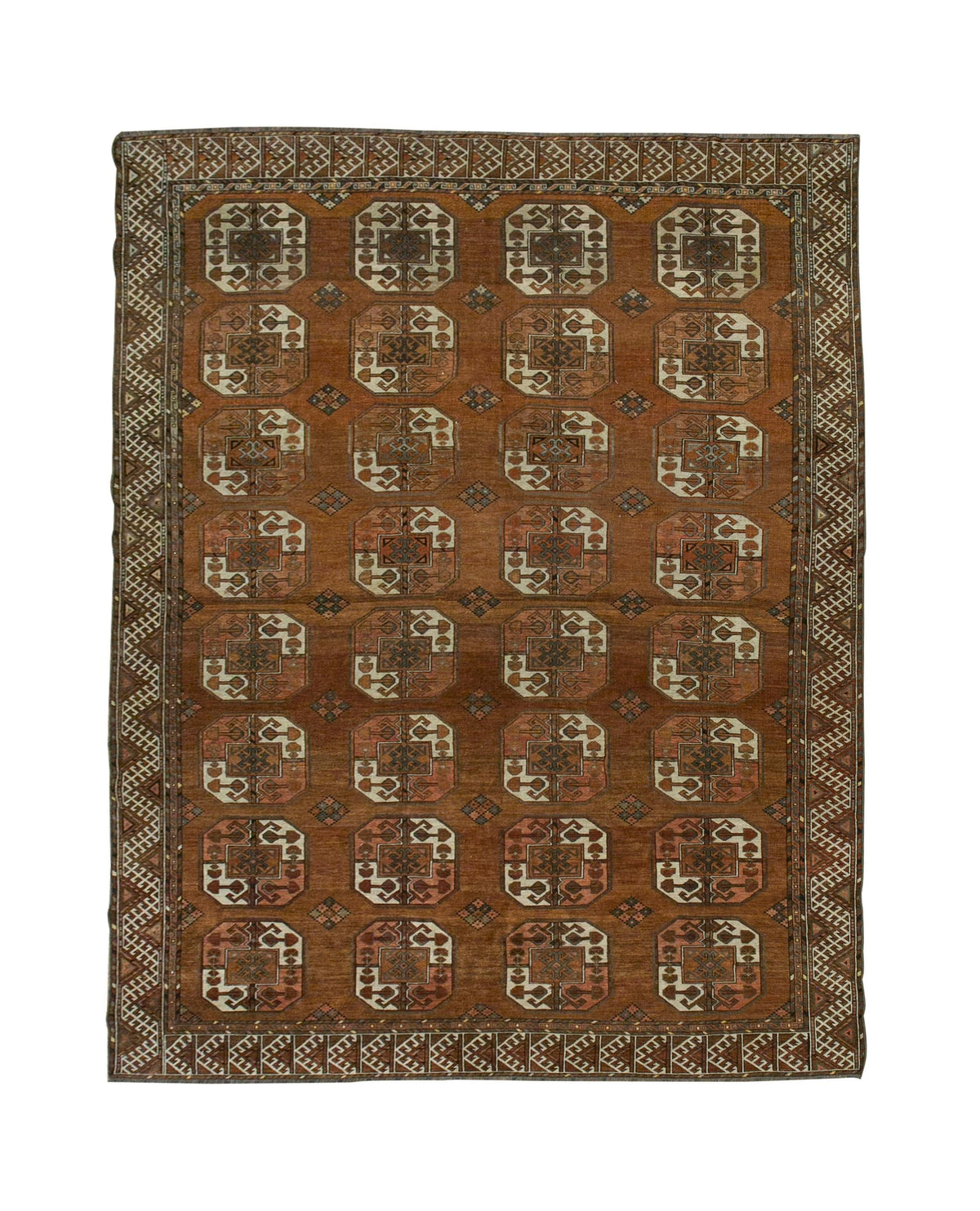 Antique Turkmen Ersari Rug