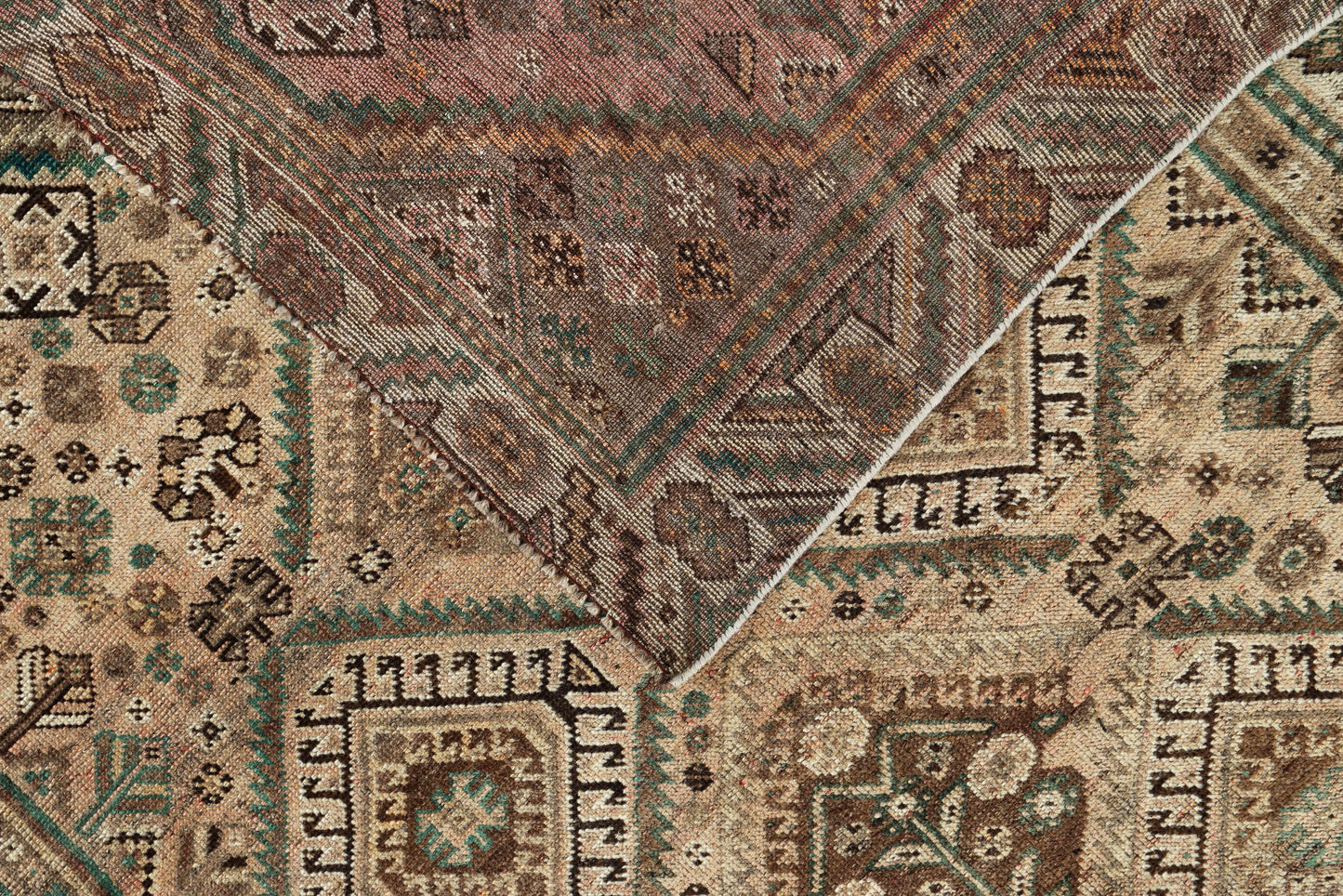 Vintage Persian Shiraz Rug