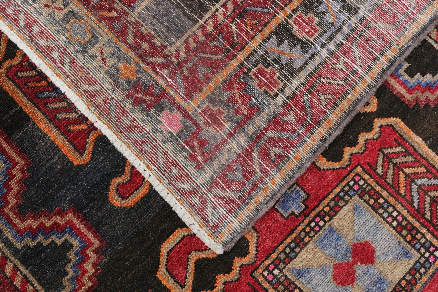 Vintage Persian Hamadan Runner