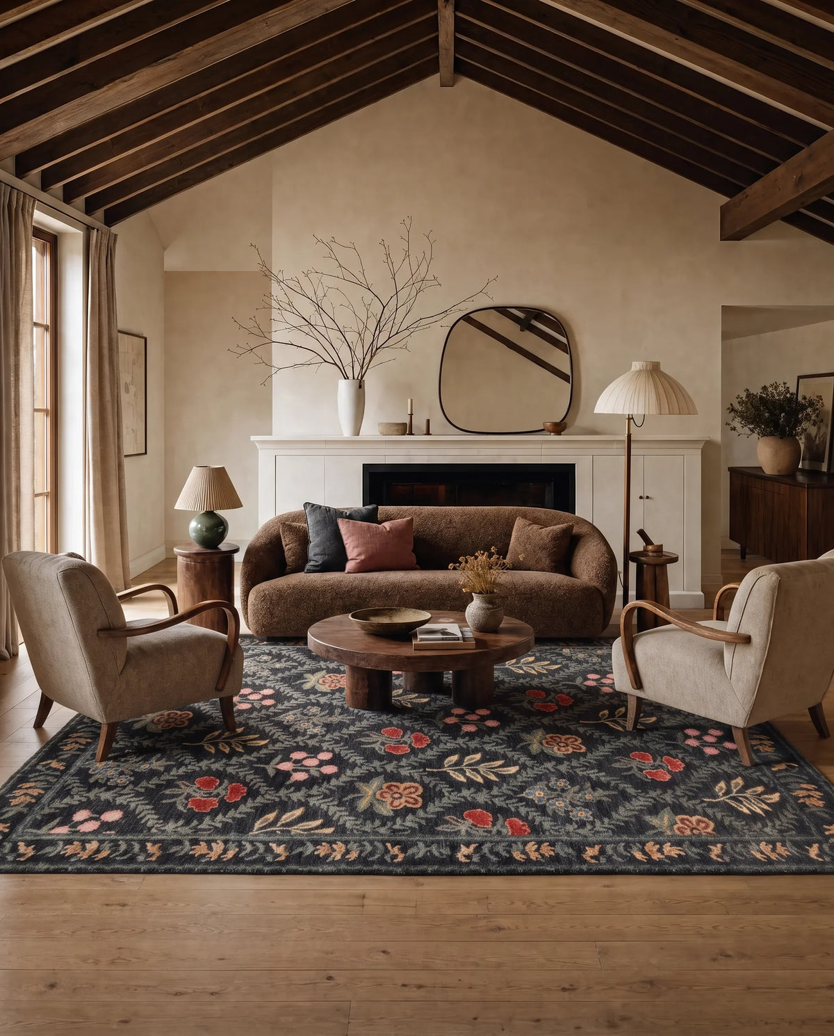 Transitional Kohi Rug