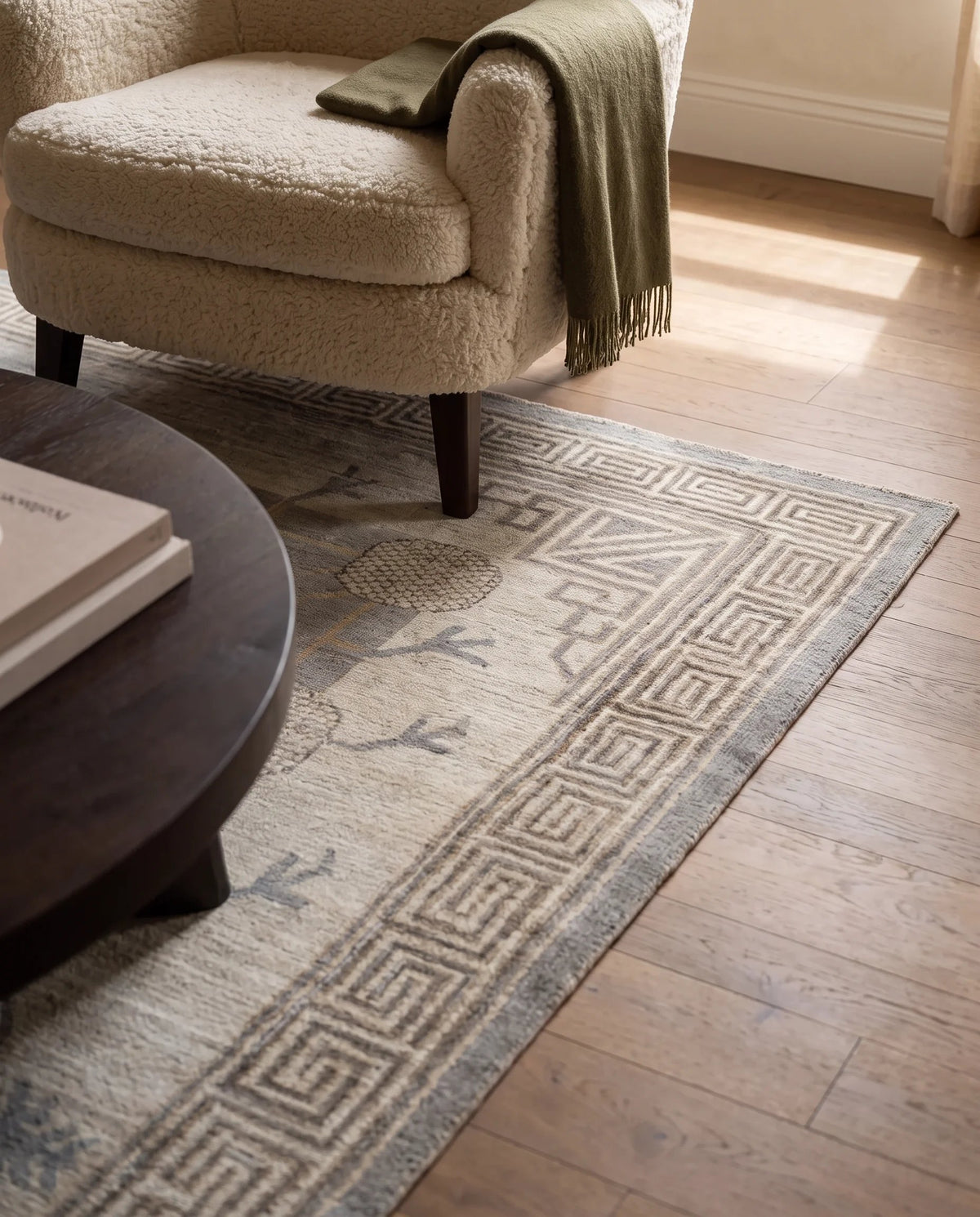 Transitional Chobi Rug