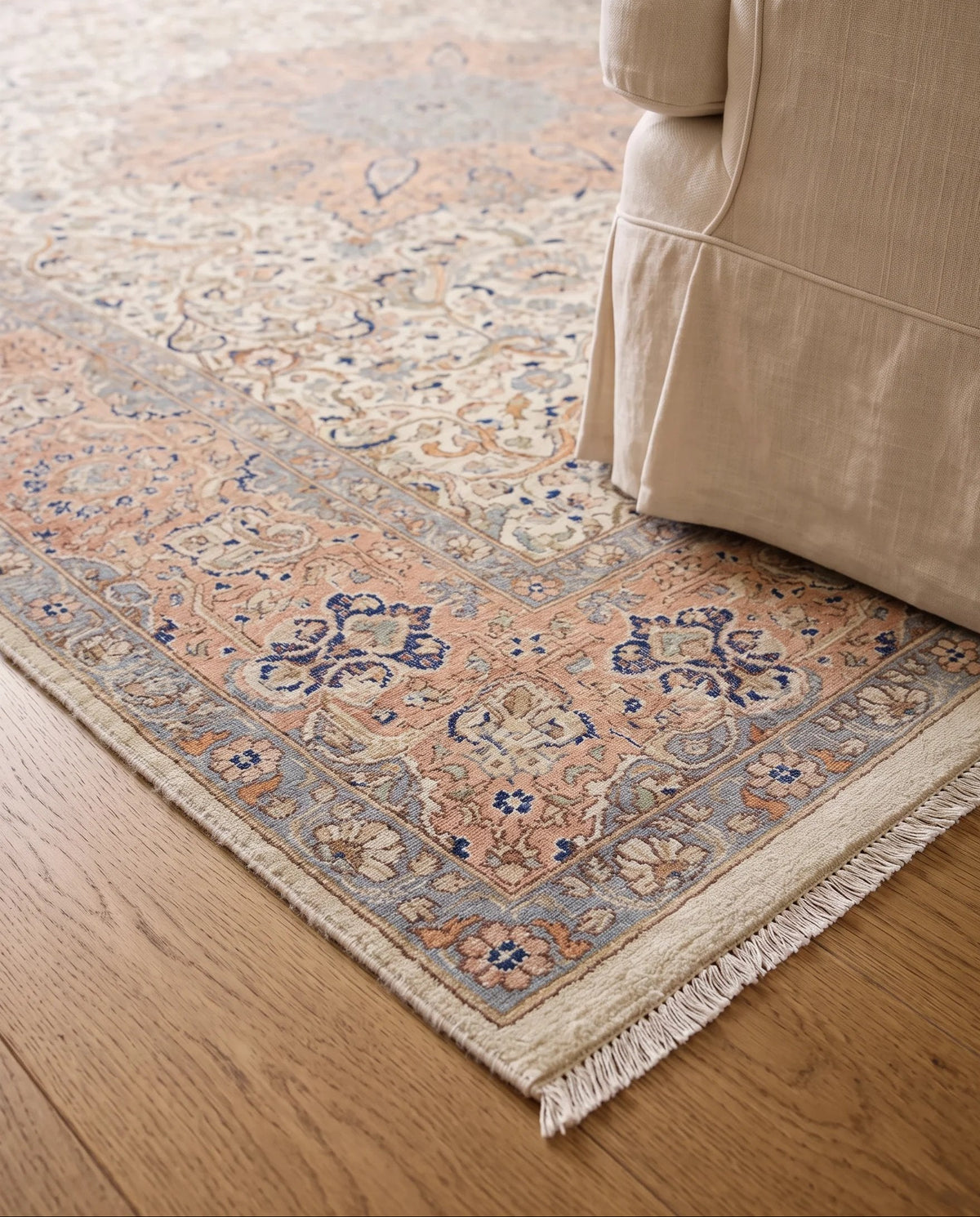 Vintage Persian Tabriz Rug