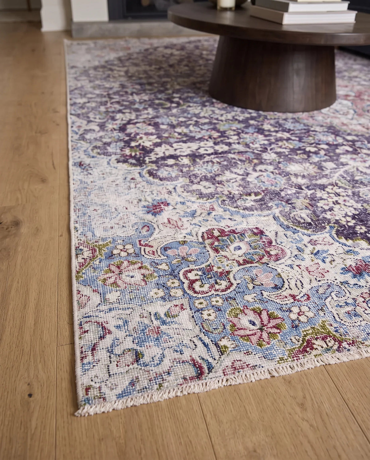 Vintage Persian Kerman Rug