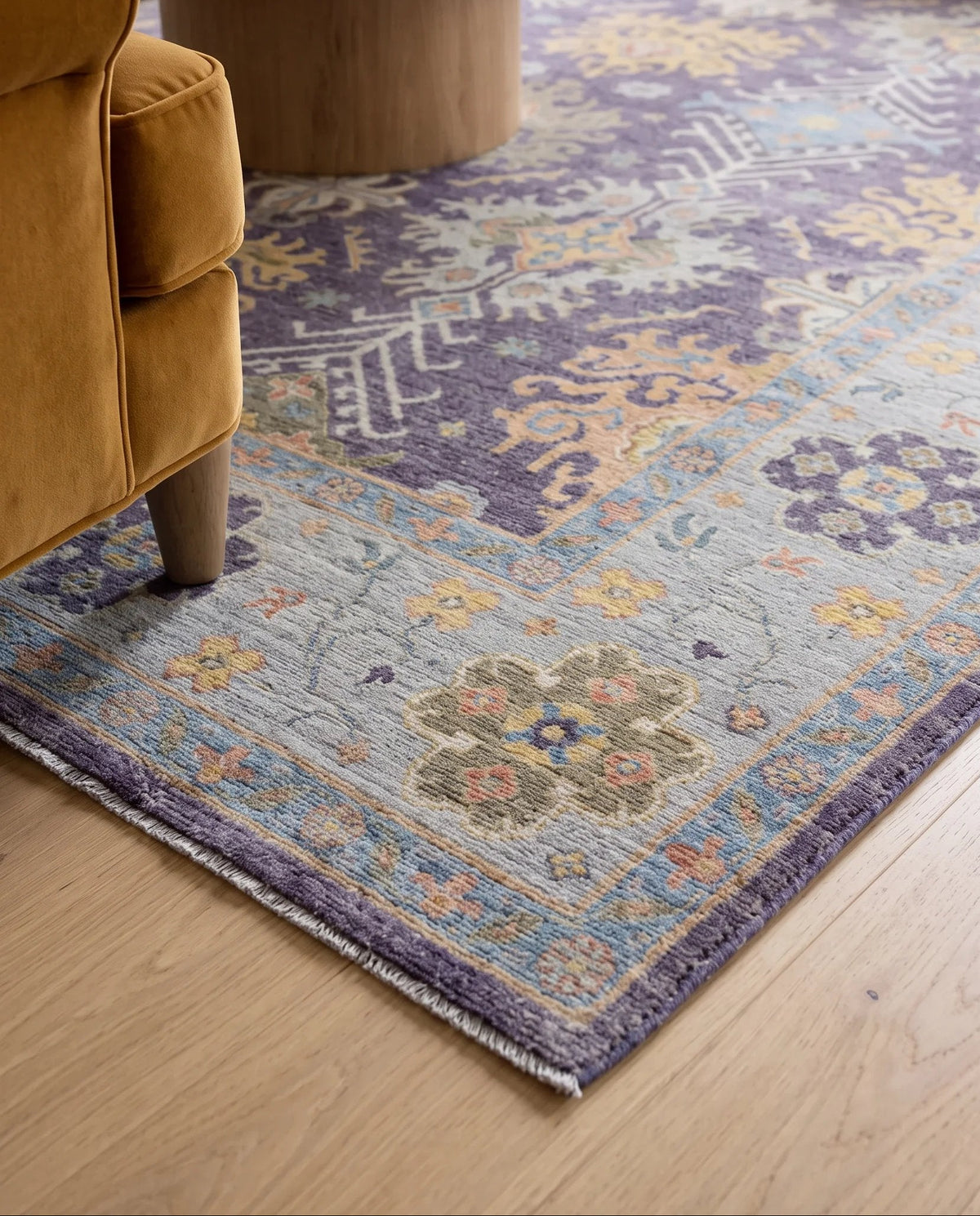 Transitional Oushak Rug