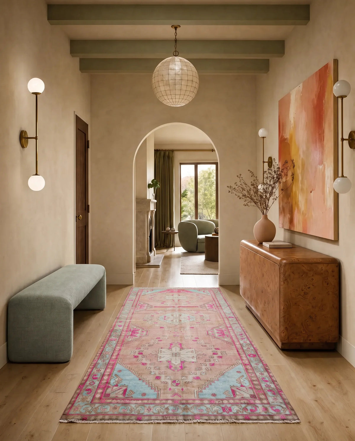 Vintage Persian Lori Runner