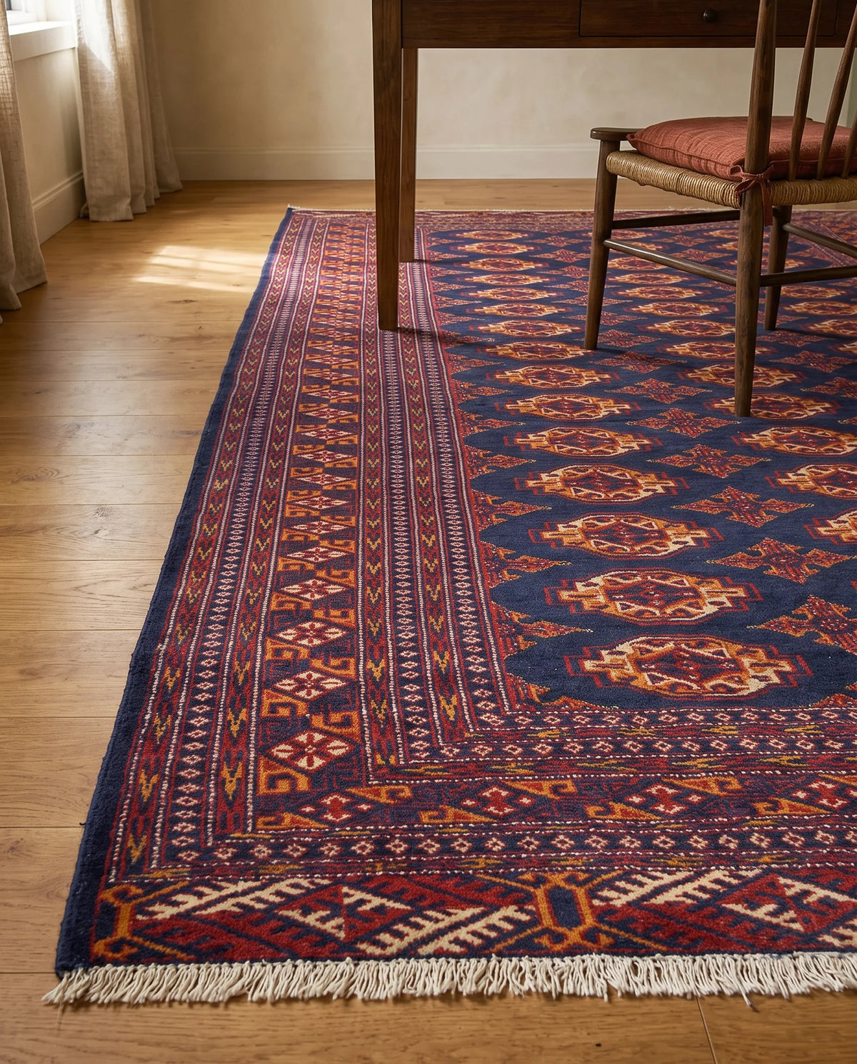 Vintage Princess Bokhara Rug