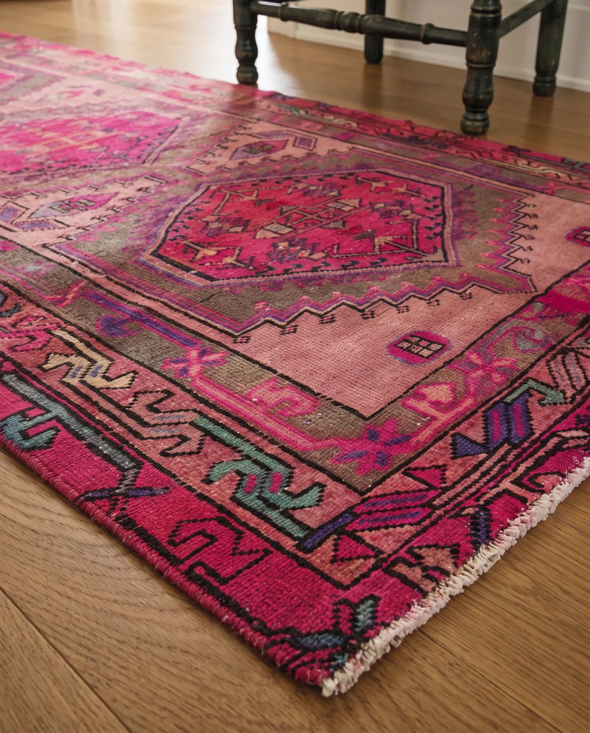 Vintage Persian Hamadan Runner