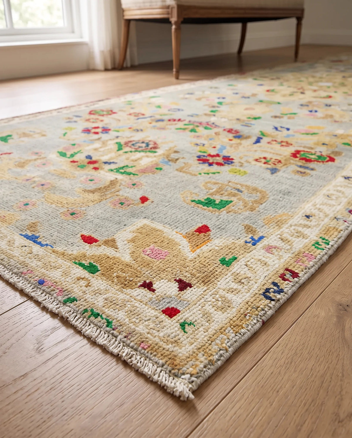 Vintage Persian Sarouk Runner