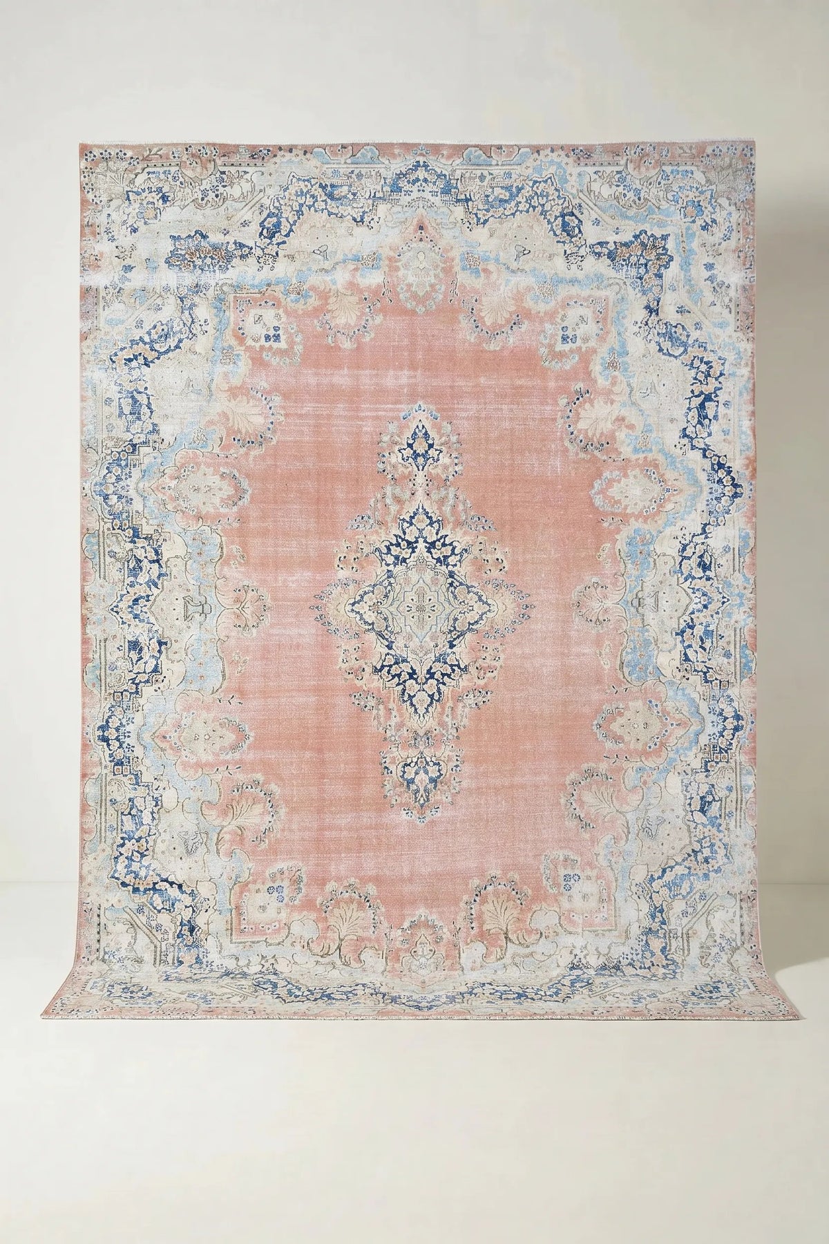 Vintage Persian Kerman Rug