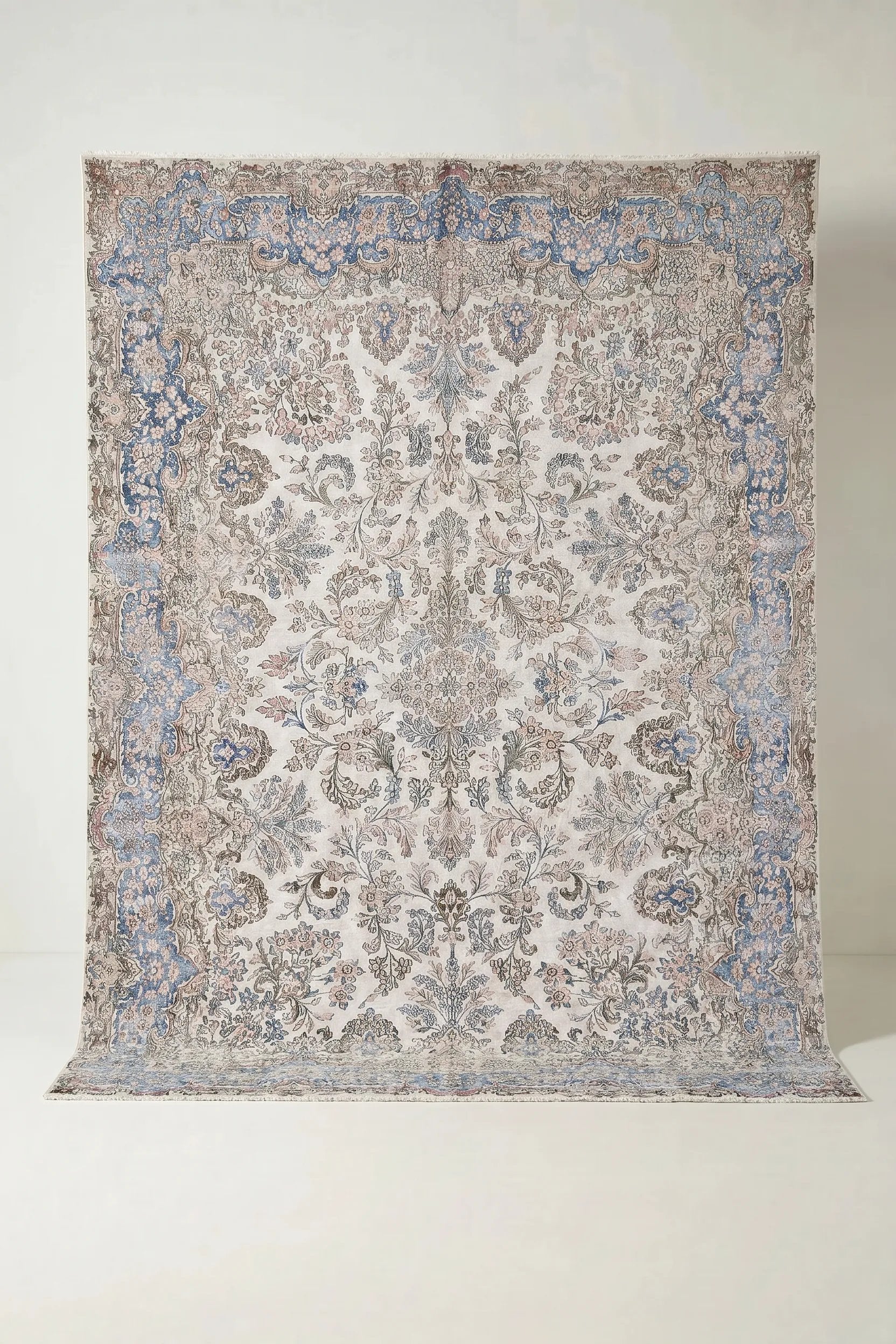 Vintage Persian Kerman Rug
