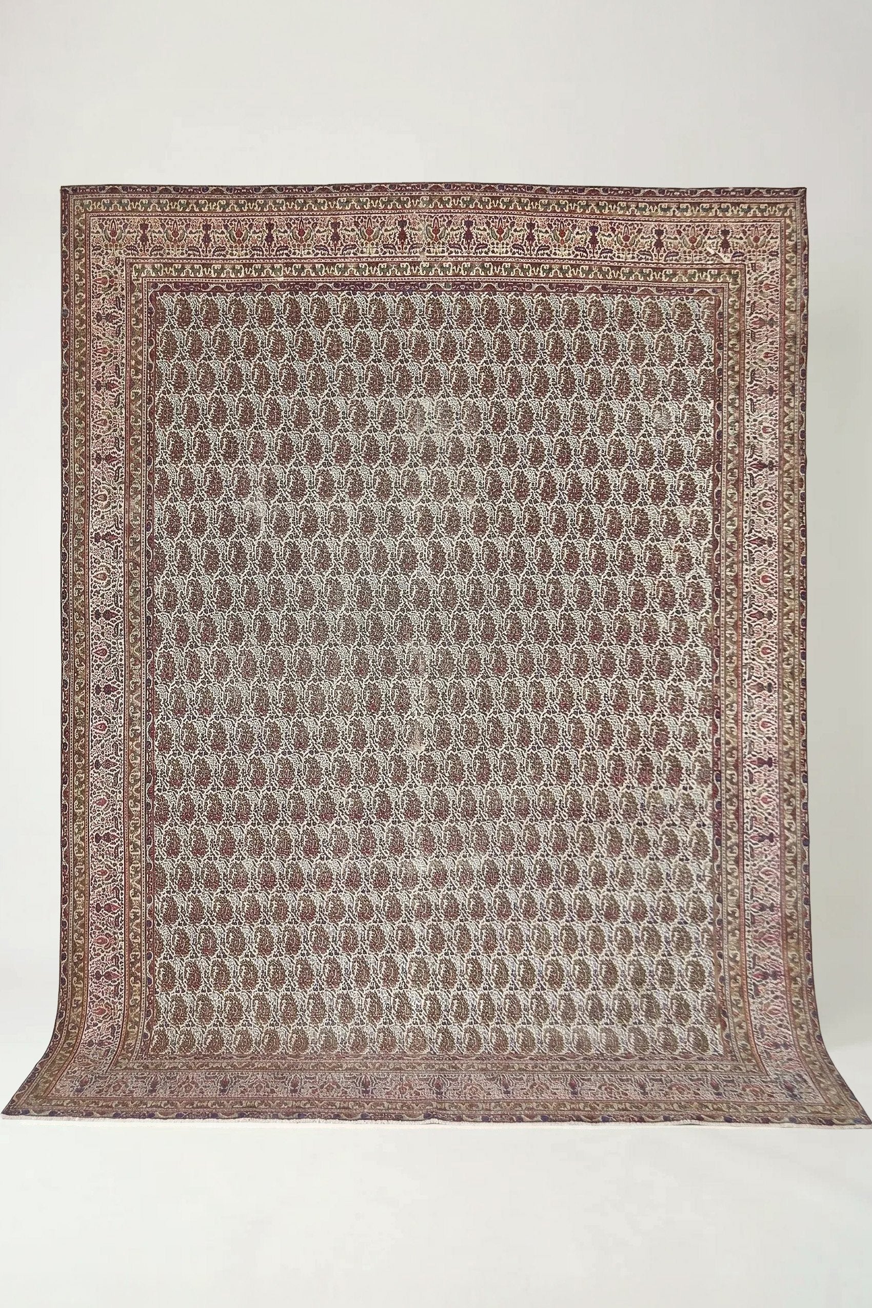Vintage Persian Kerman Rug