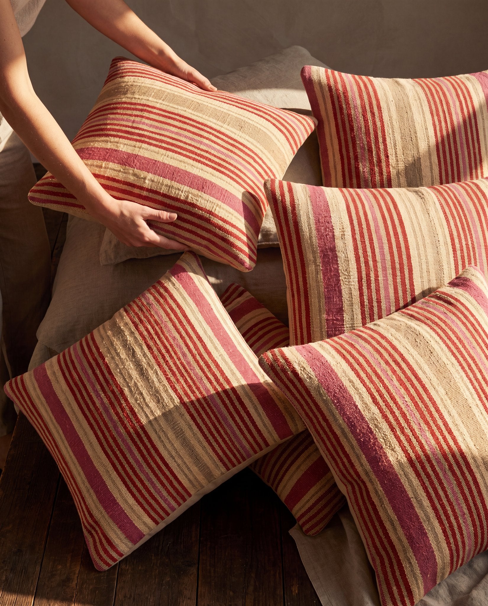 Afghan Faryab Kilim Cushion