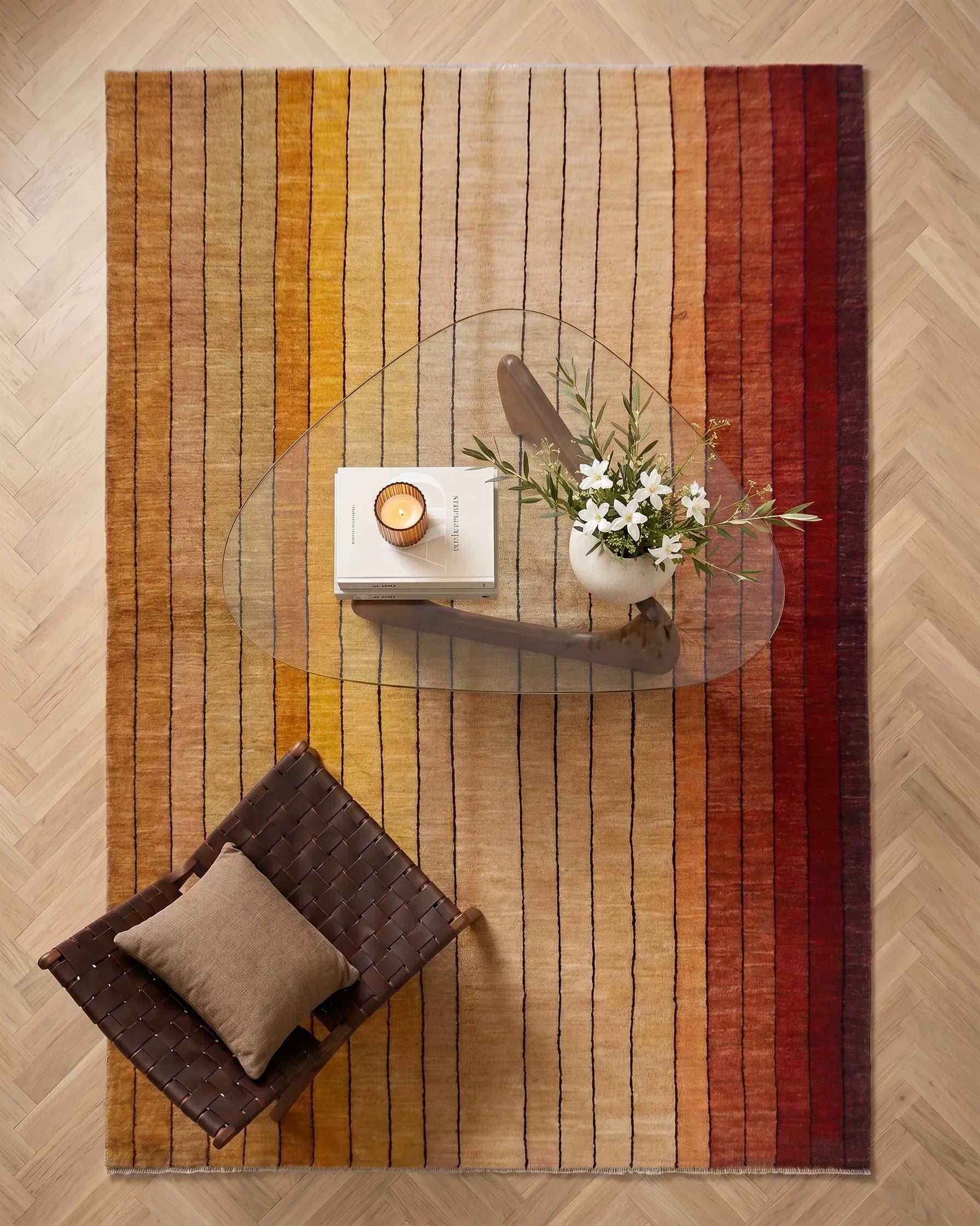 Transitional Kohi Rug