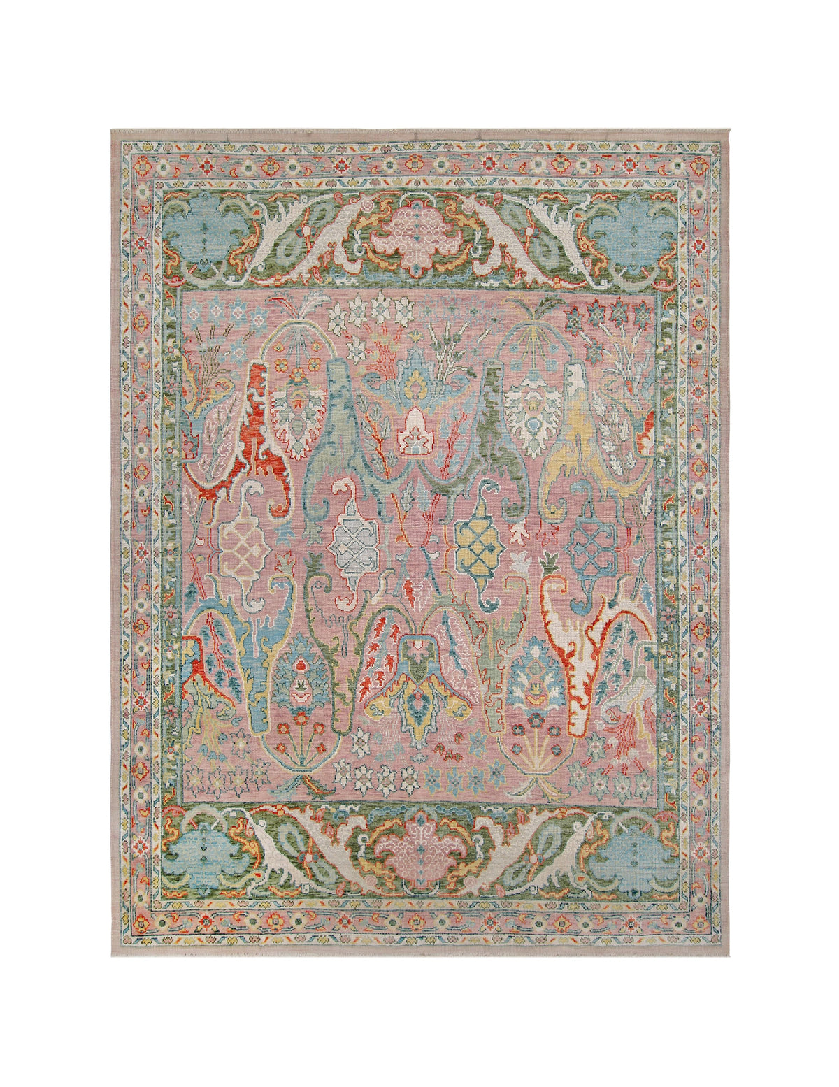 Transitional Oushak Rug