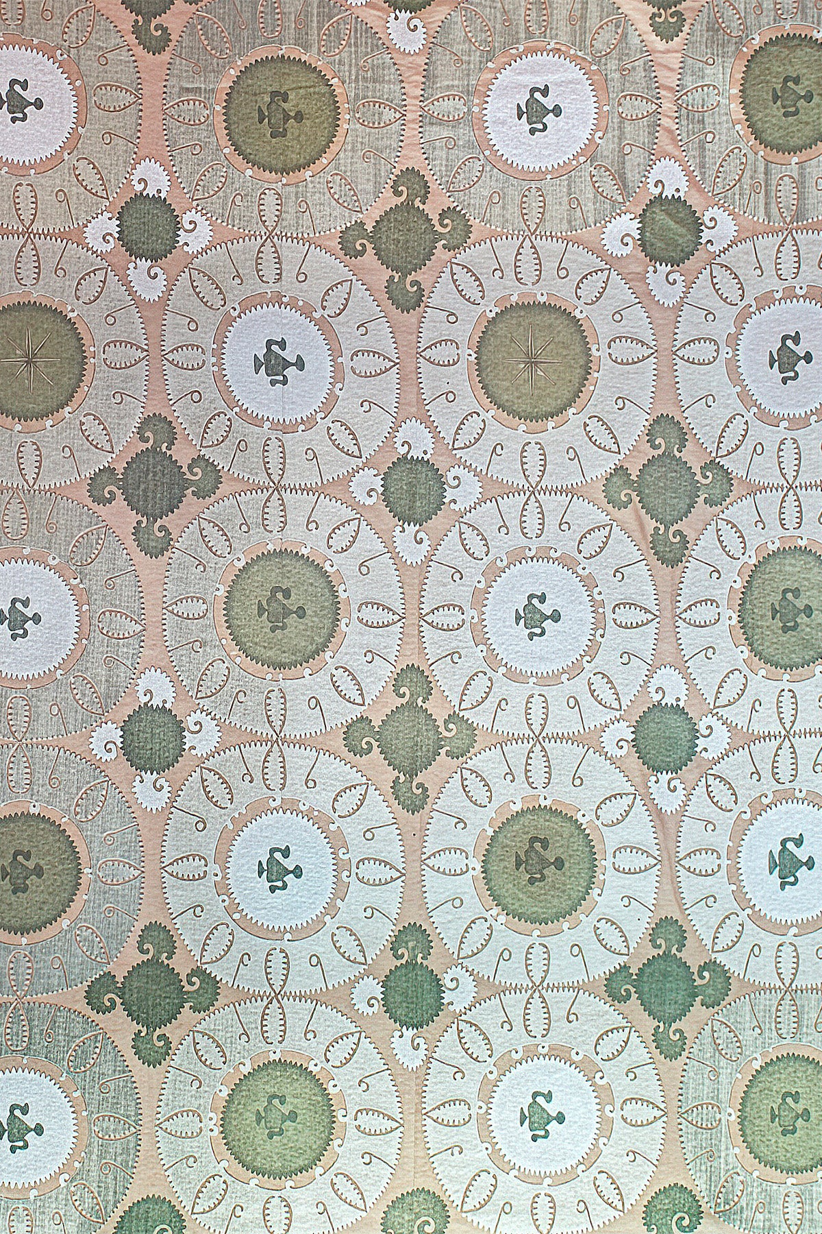 Vintage Silk Uzbek Suzani