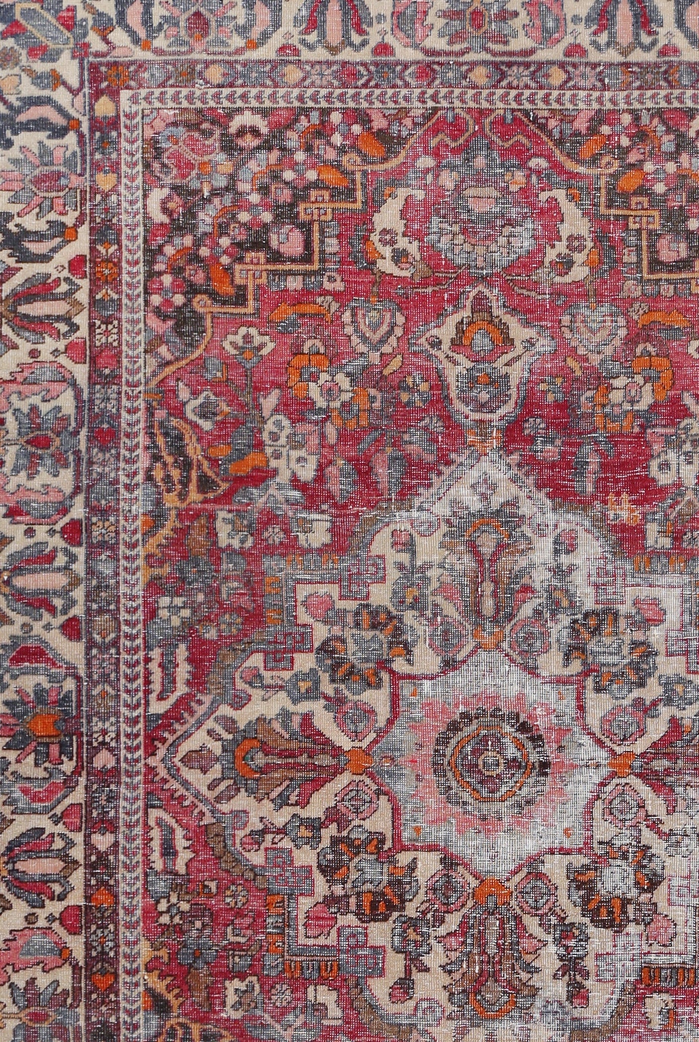 Vintage Persian Bakhtiari Rug