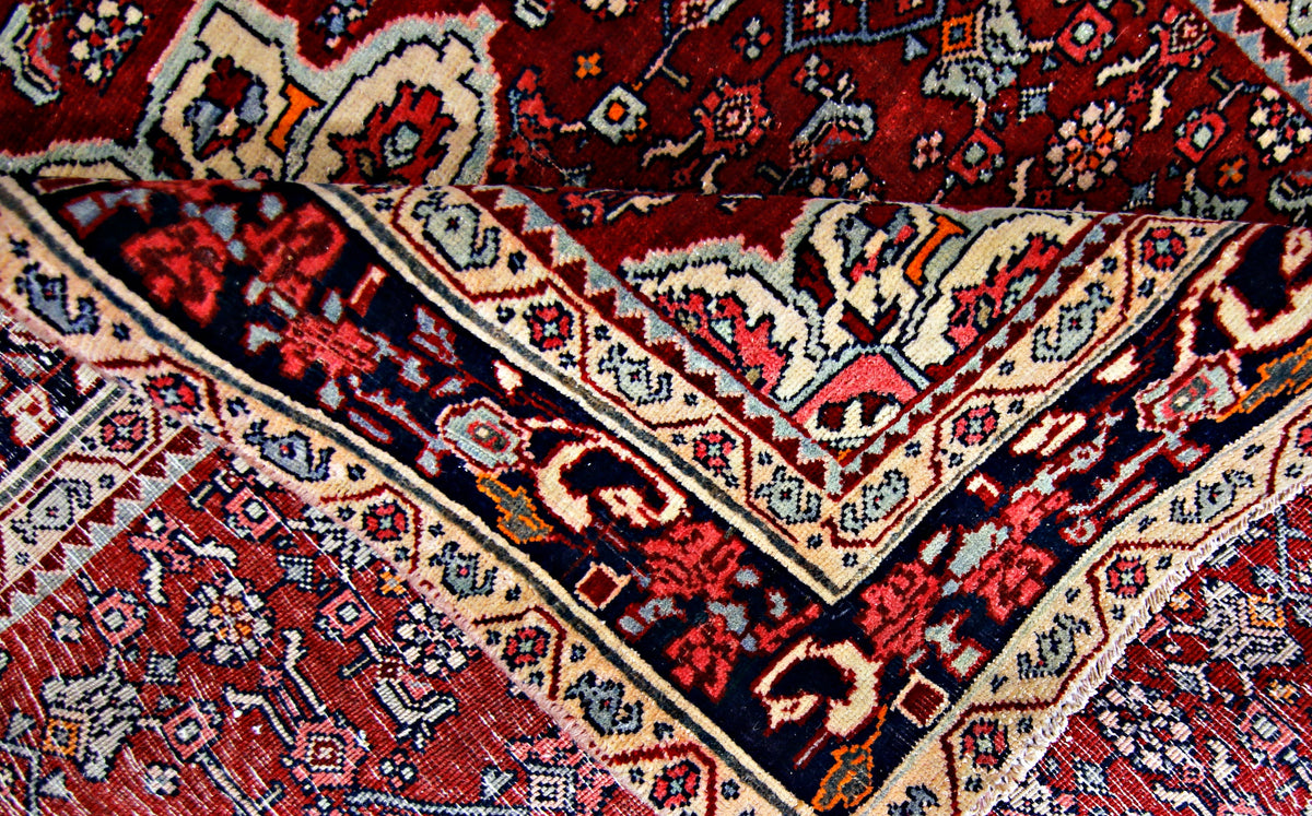 Vintage Persian Bidjar Rug