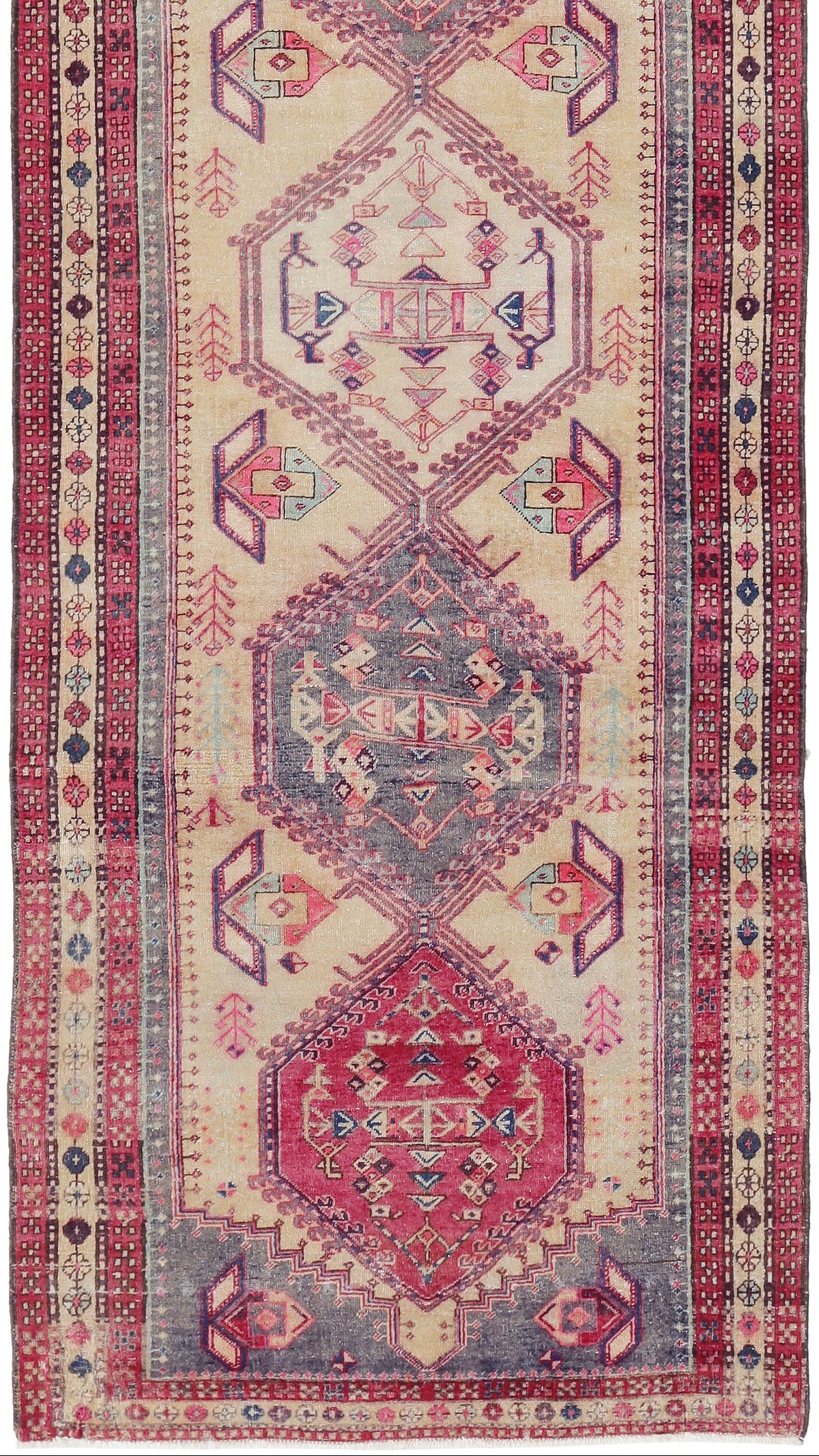 Vintage Persian Hamadan Runner