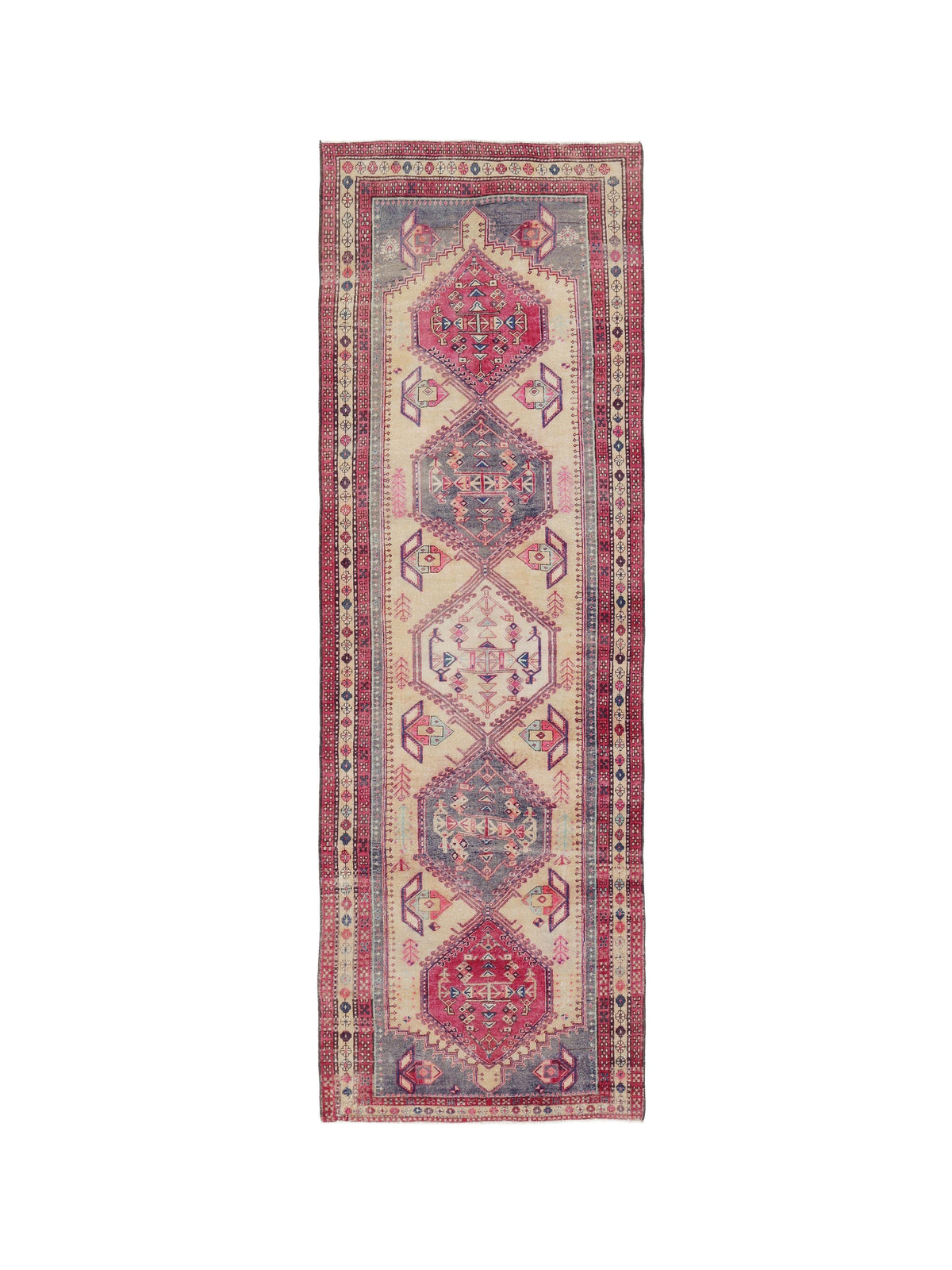 Vintage Persian Hamadan Runner