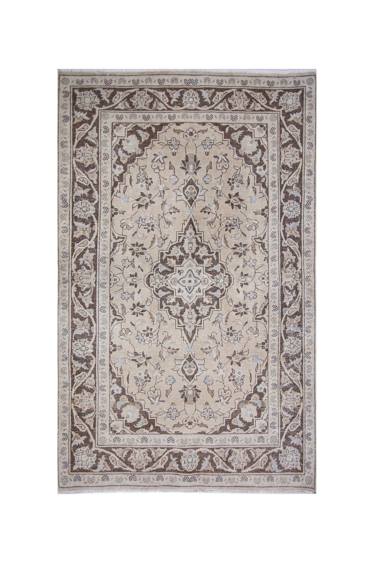 Vintage Persian Kerman Rug