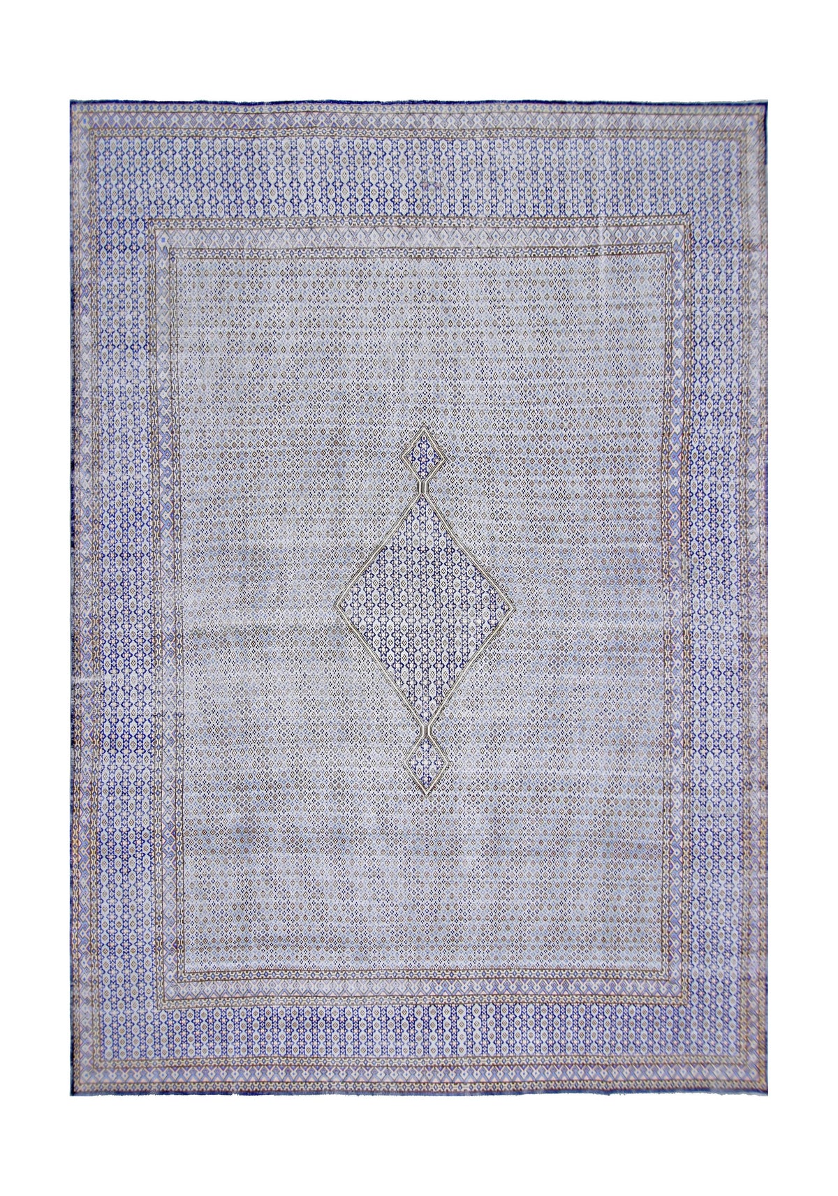 Vintage Persian Kerman Rug