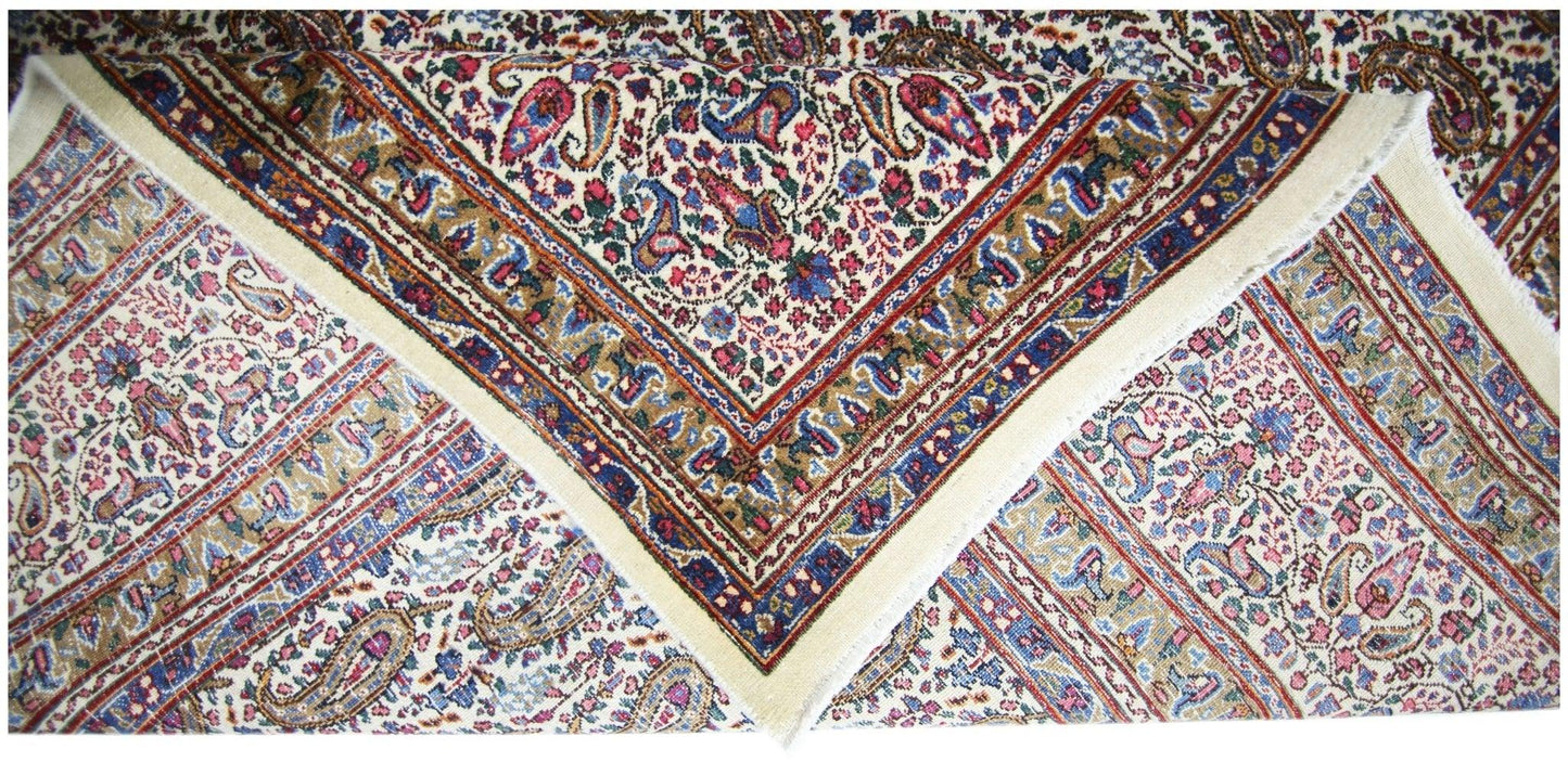 Vintage Persian Kerman Rug