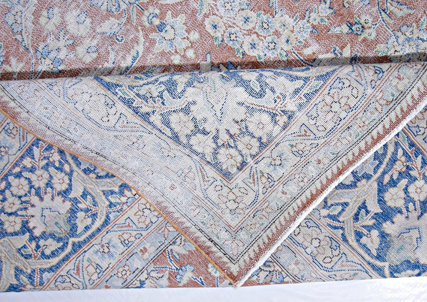 Vintage Persian Kerman Rug