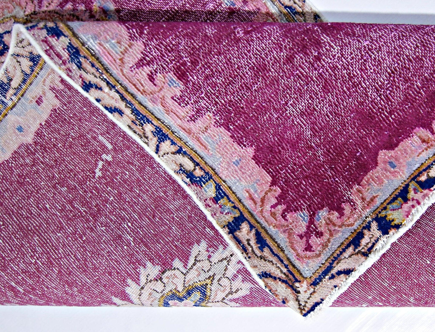 Vintage Persian Kerman Runner