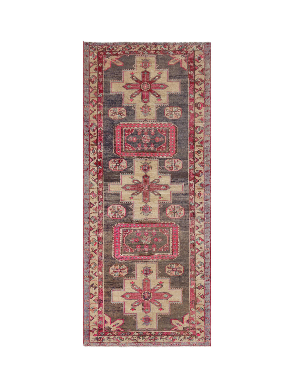 Vintage Persian Meshkin Runner