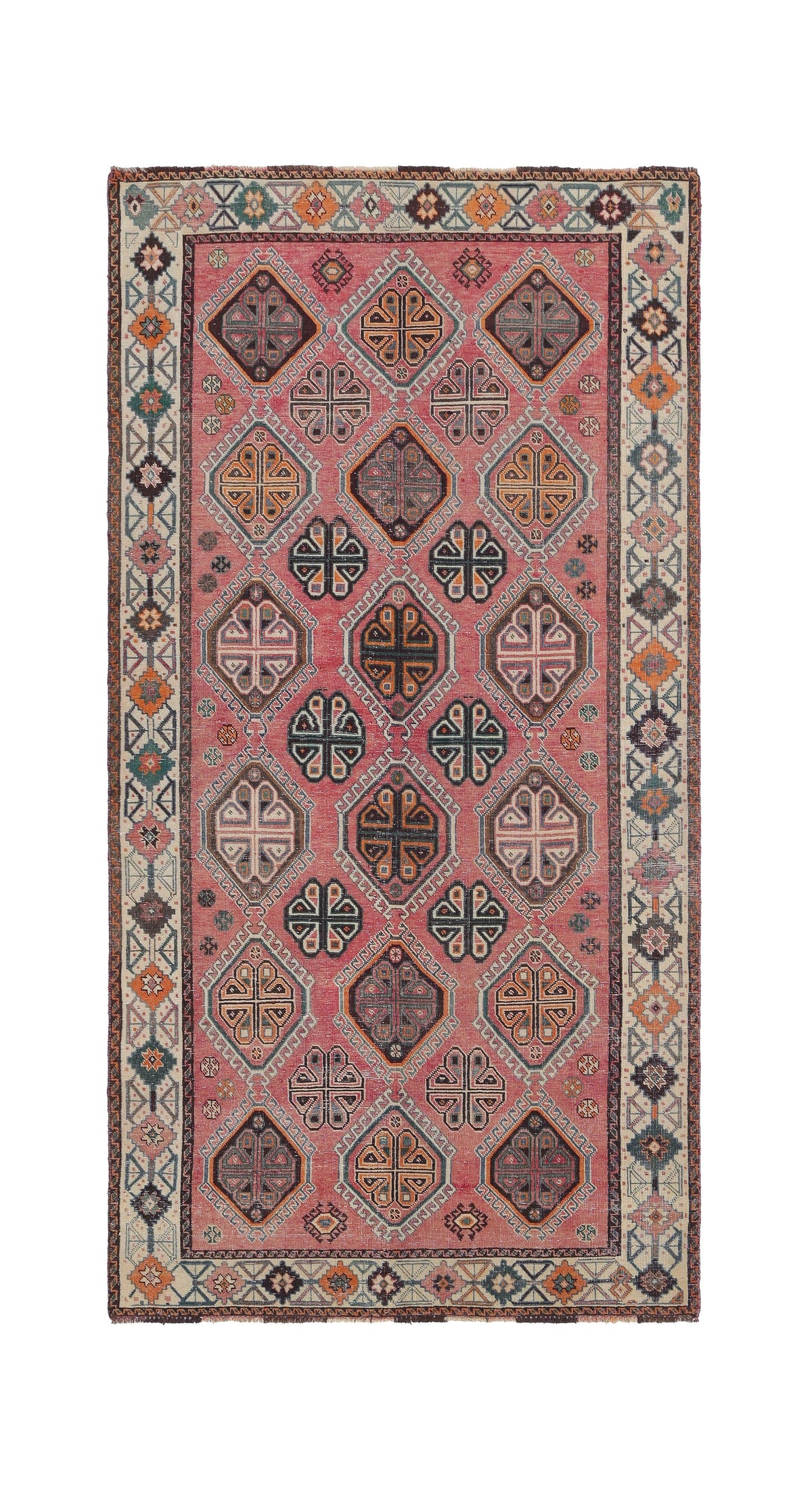 Vintage Persian Qashqai Rug