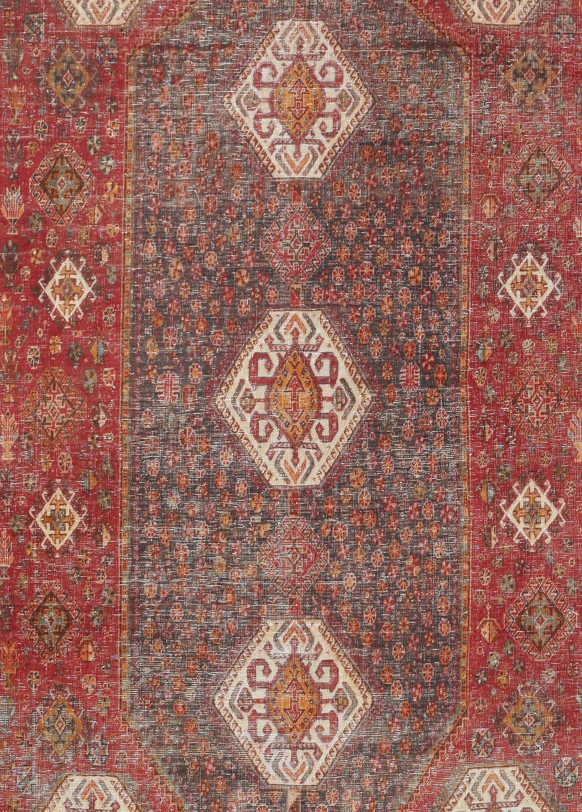 Vintage Persian Qashqai Rug