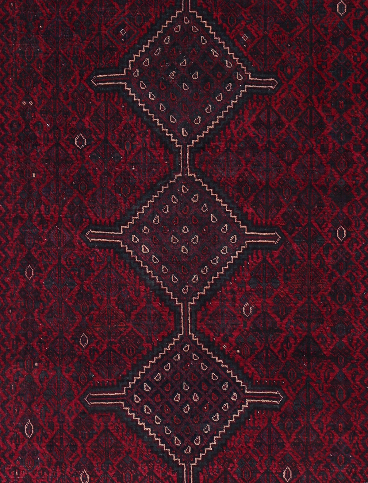 Vintage Persian Shiraz Rug