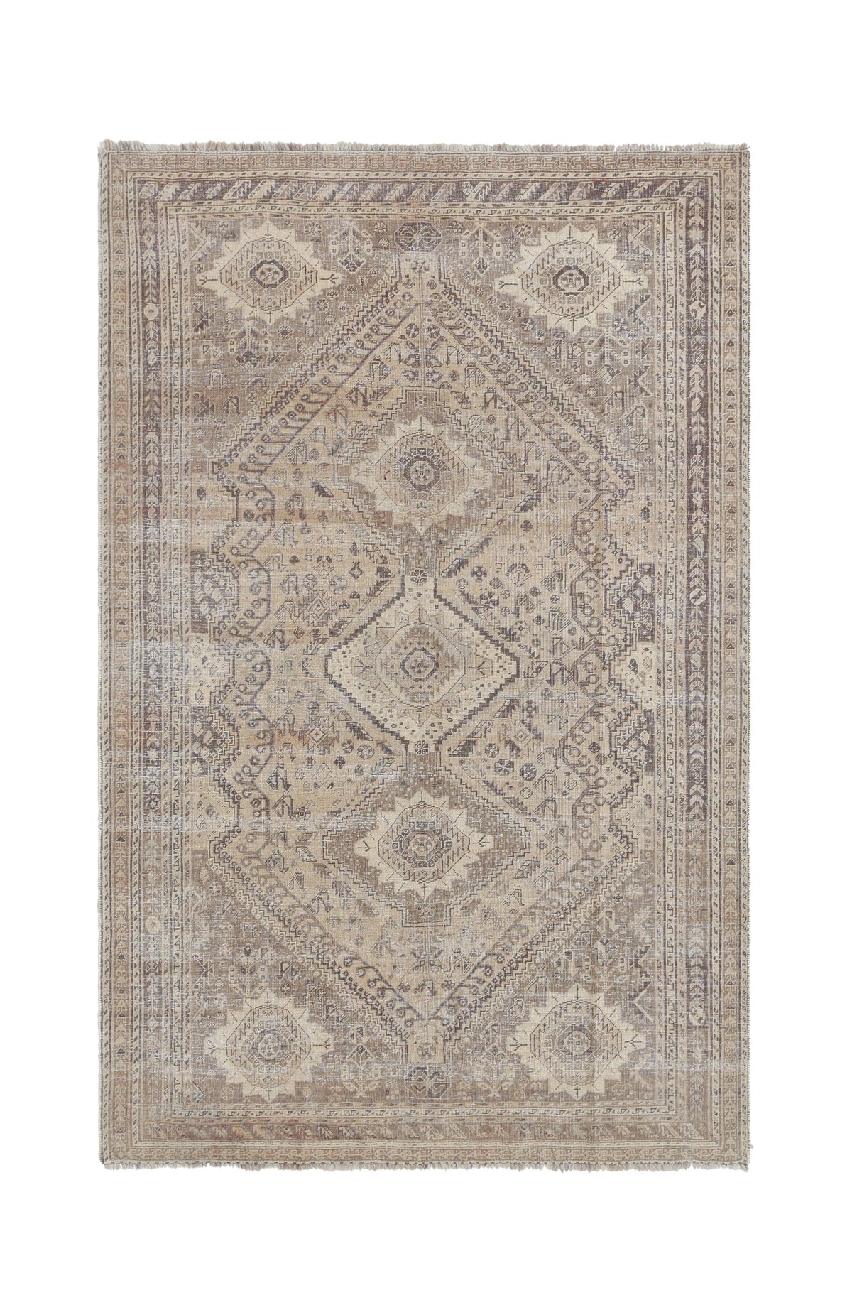 Vintage Persian Shiraz Rug