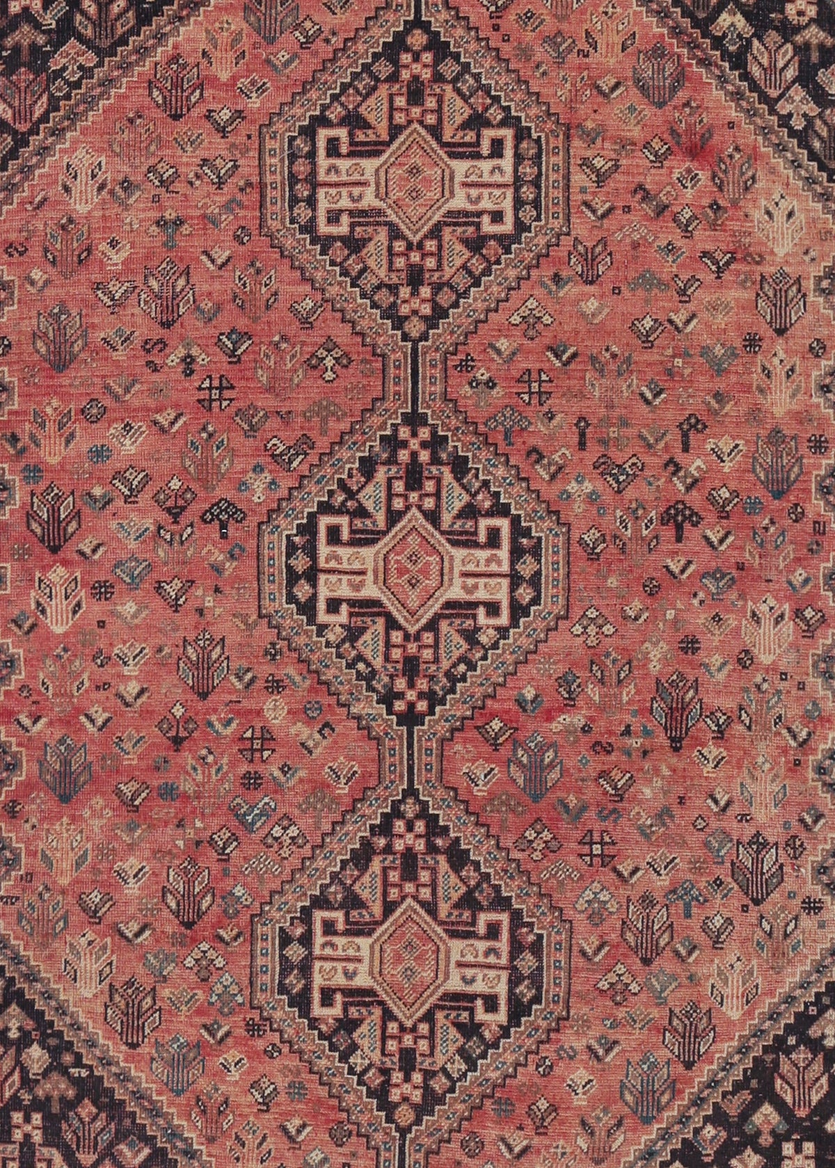 Vintage Persian Shiraz Rug
