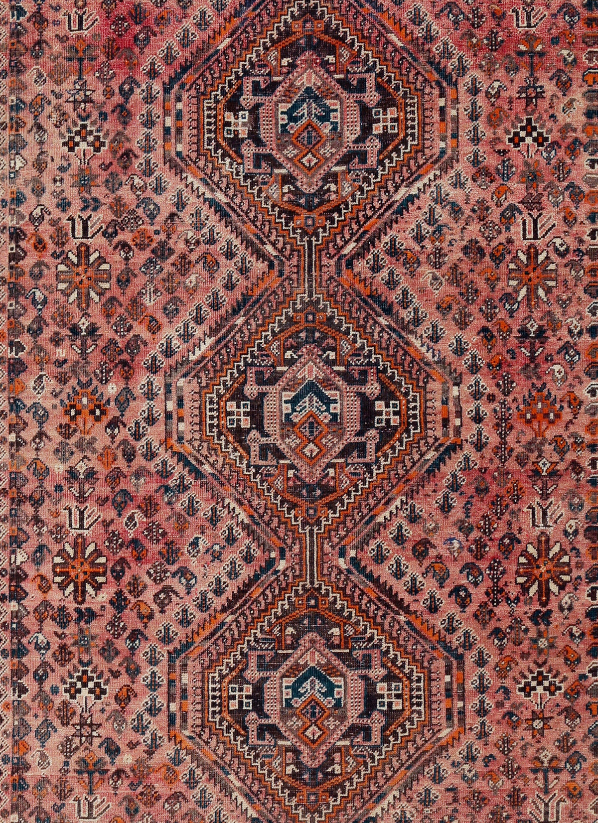 Vintage Persian Shiraz Rug