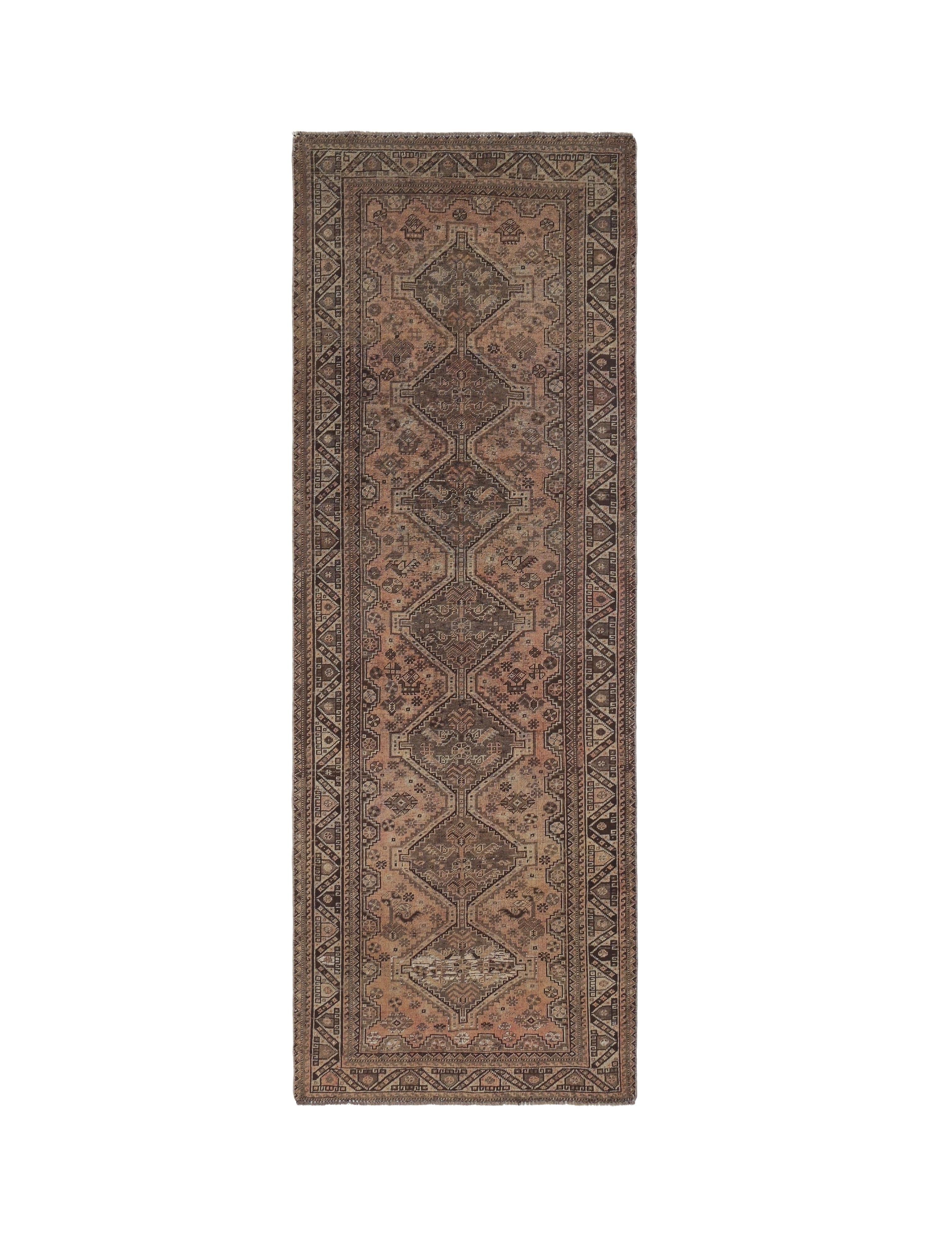 Vintage Persian Shiraz Runner