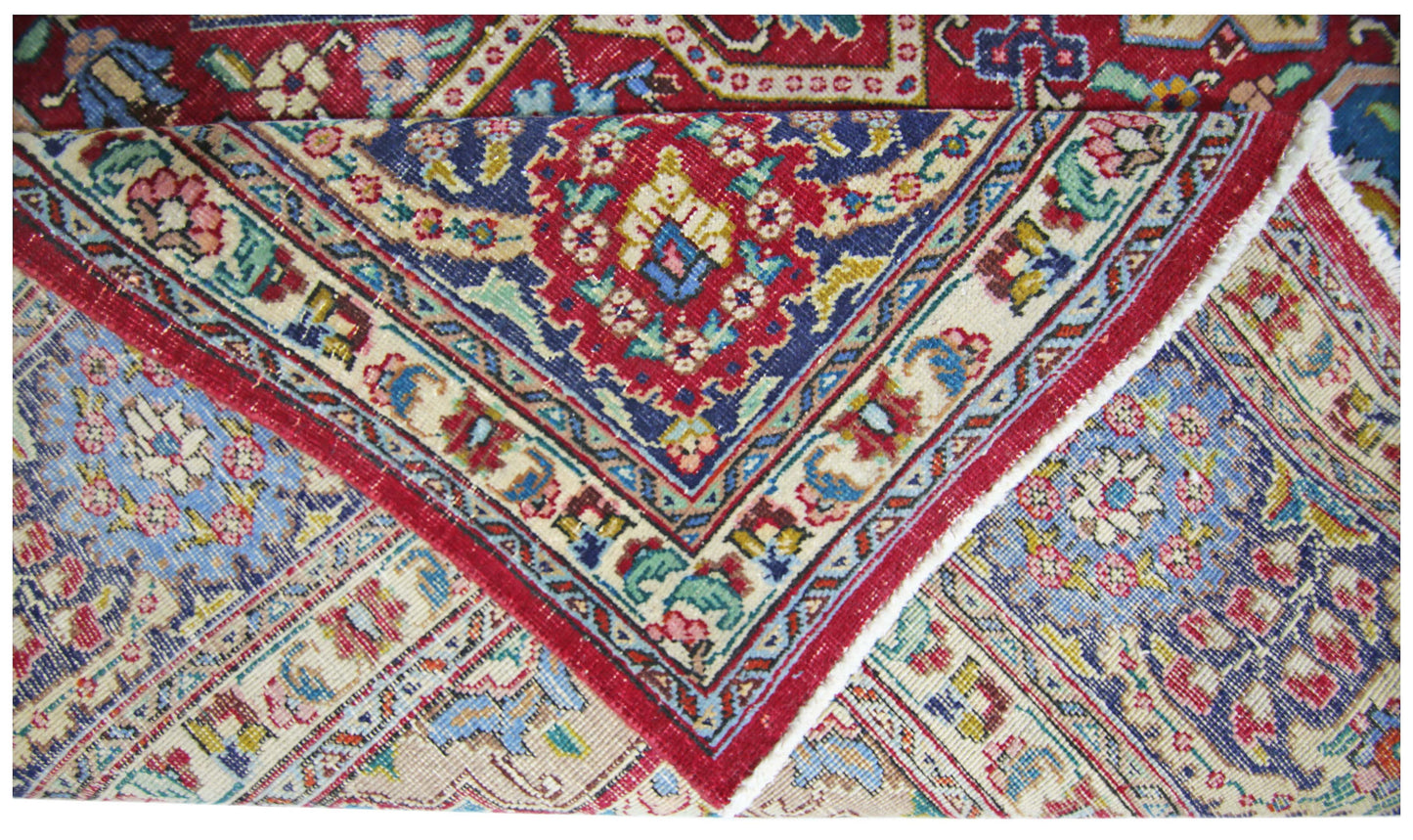 Vintage Persian Tabriz Rug
