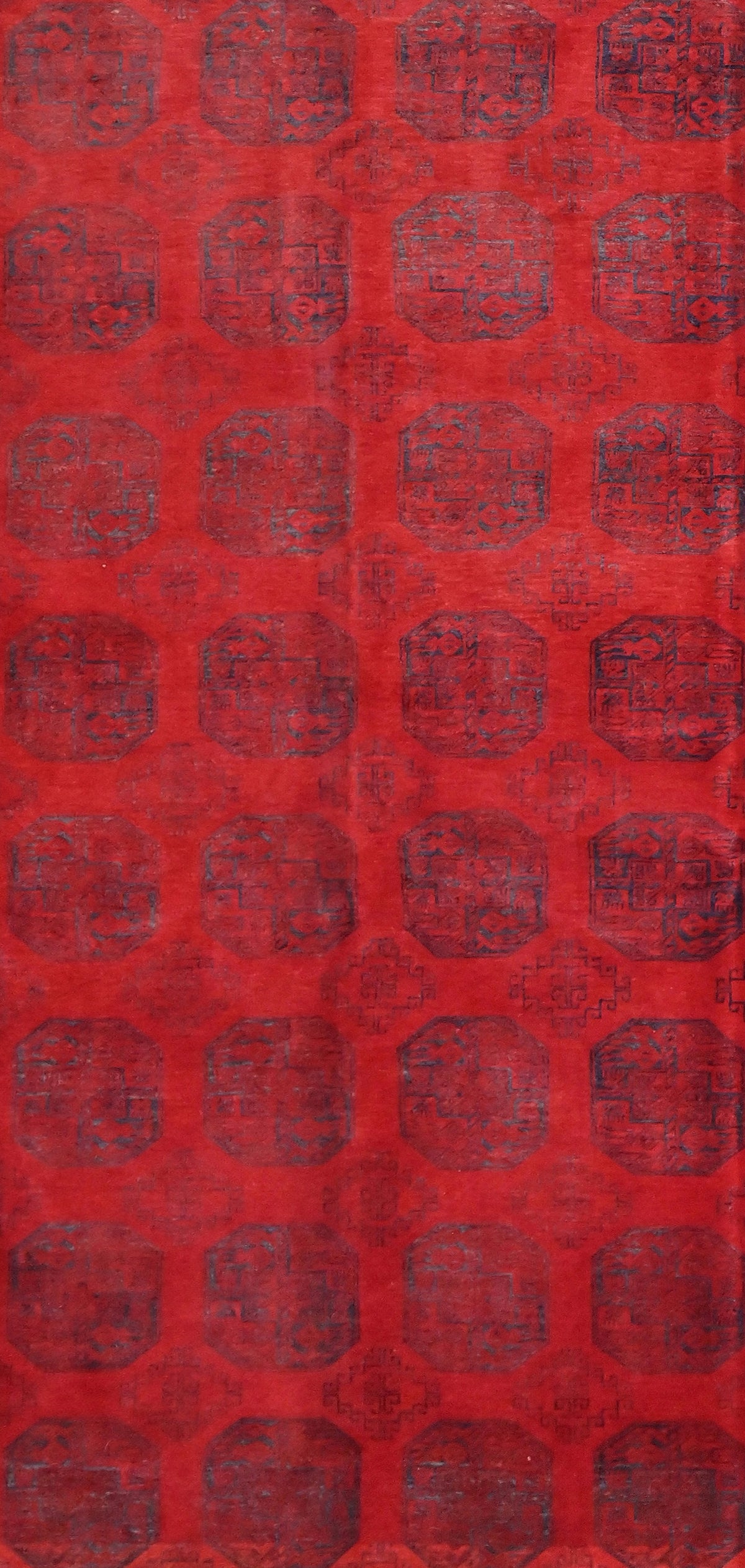 Vintage Turkmen Ersari Rug